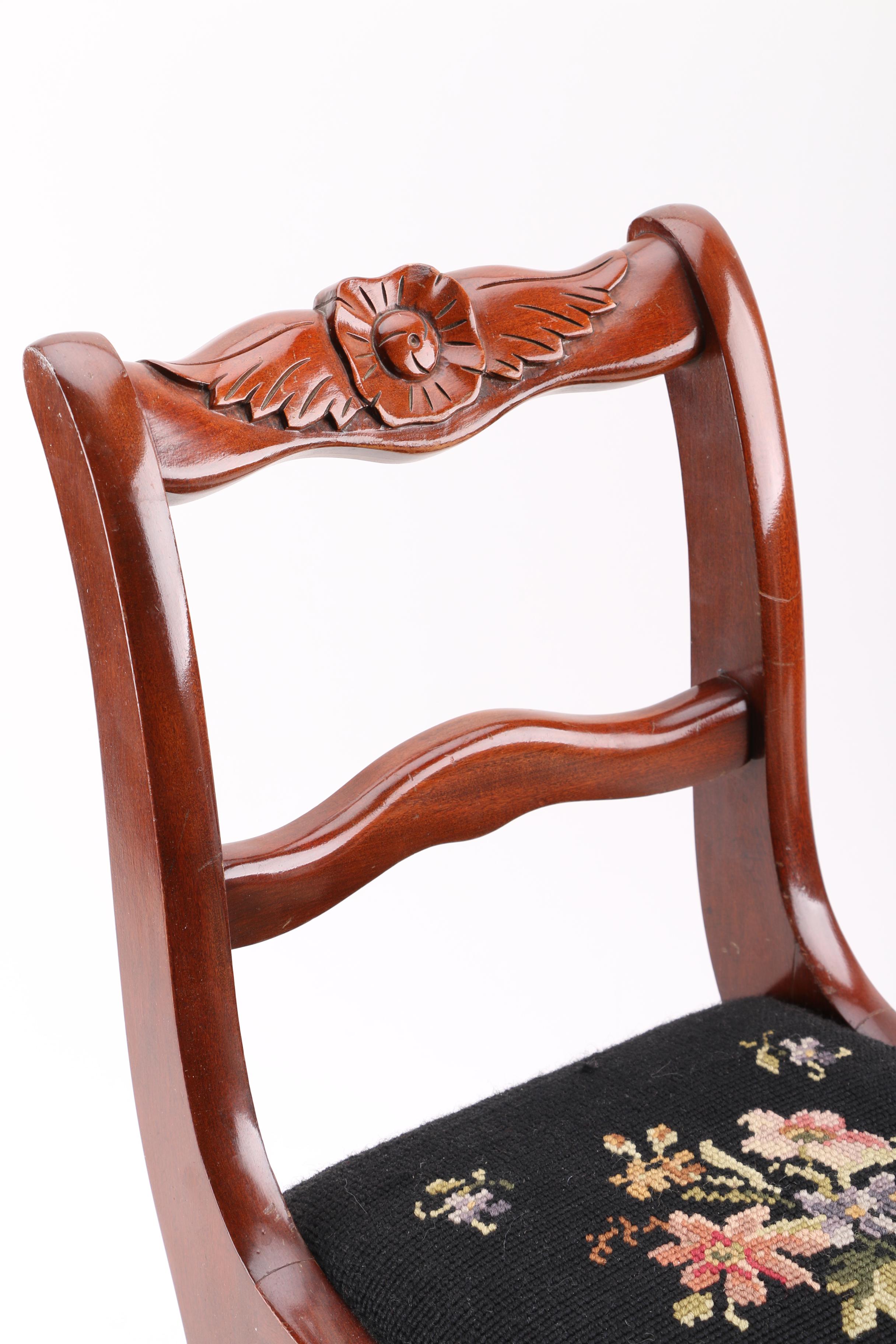 Needlepoint Side Chair