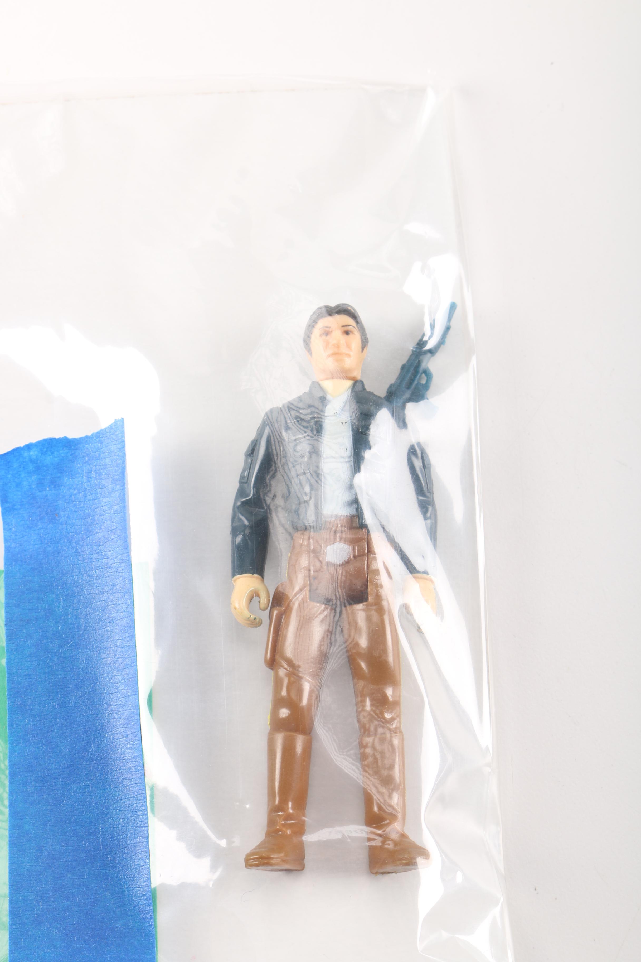 "Star Wars" Han Solo, Tusken Raider, and IG-88 Action Figures