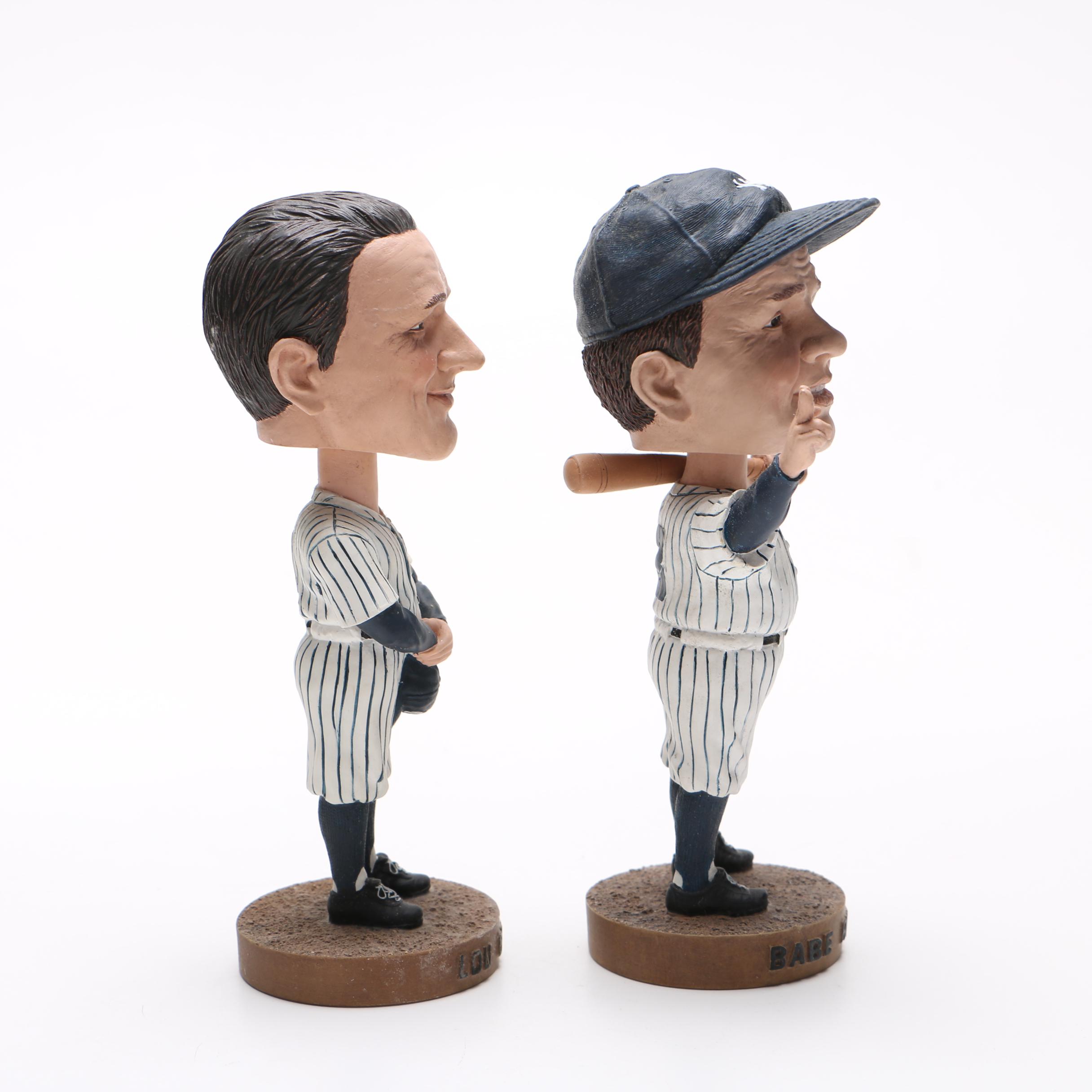 Babe Ruth and Lou Gehrig Bobbleheads