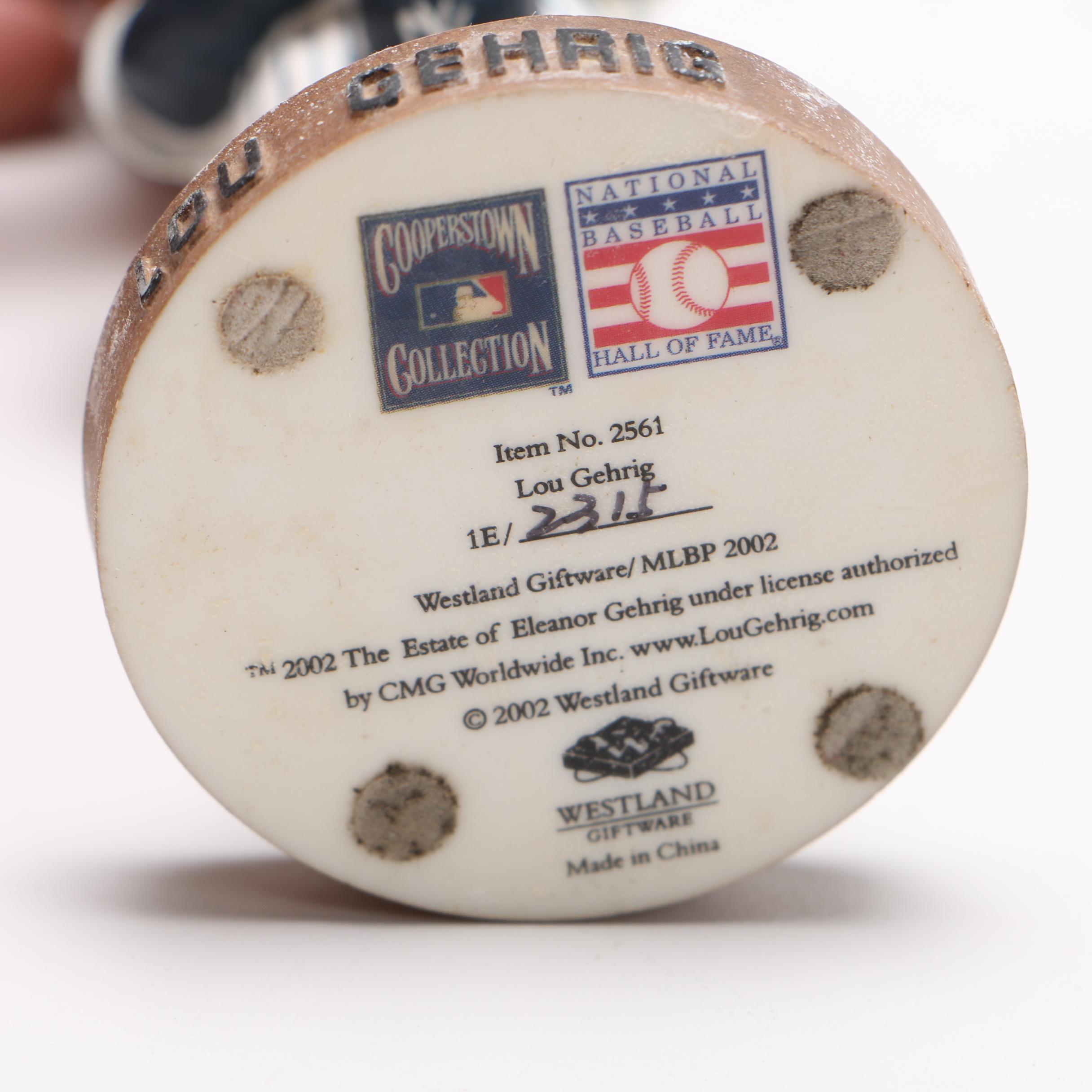 Babe Ruth and Lou Gehrig Bobbleheads