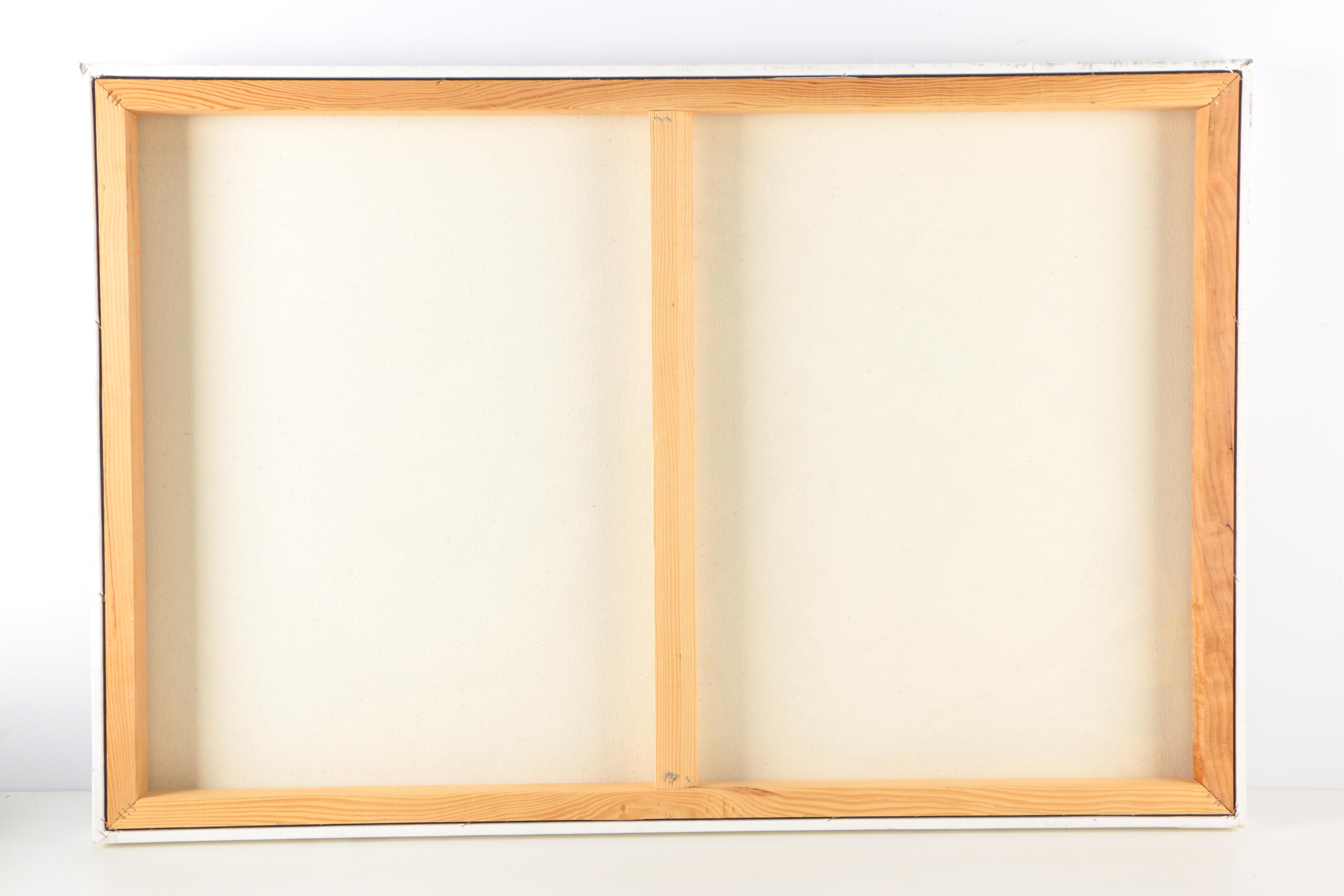 Ronald Fritkin Oil Painting on Canvas of Three Faces