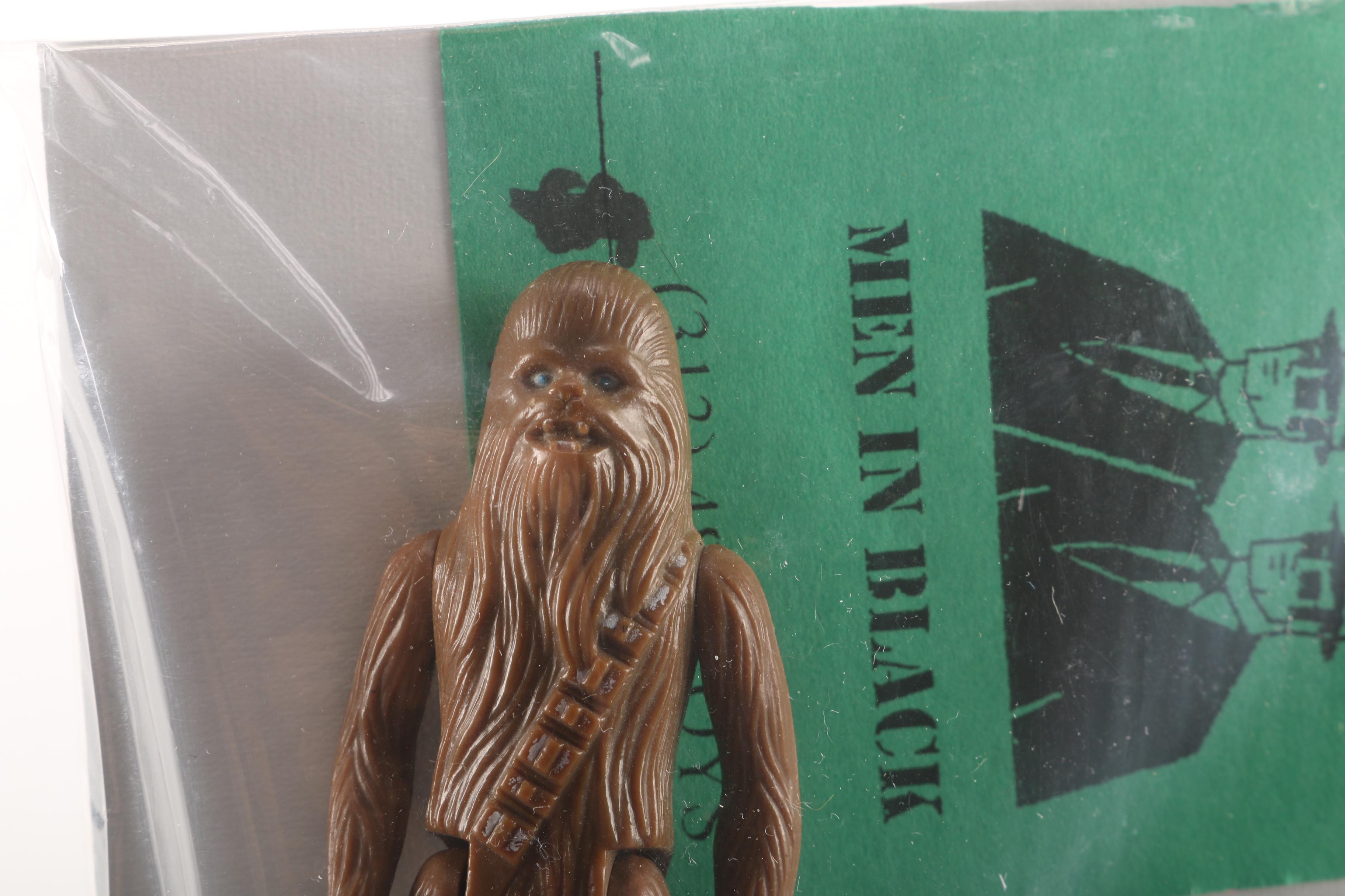 "Star Wars" Han Solo, Luke Skywalker, and Chewbacca Figures