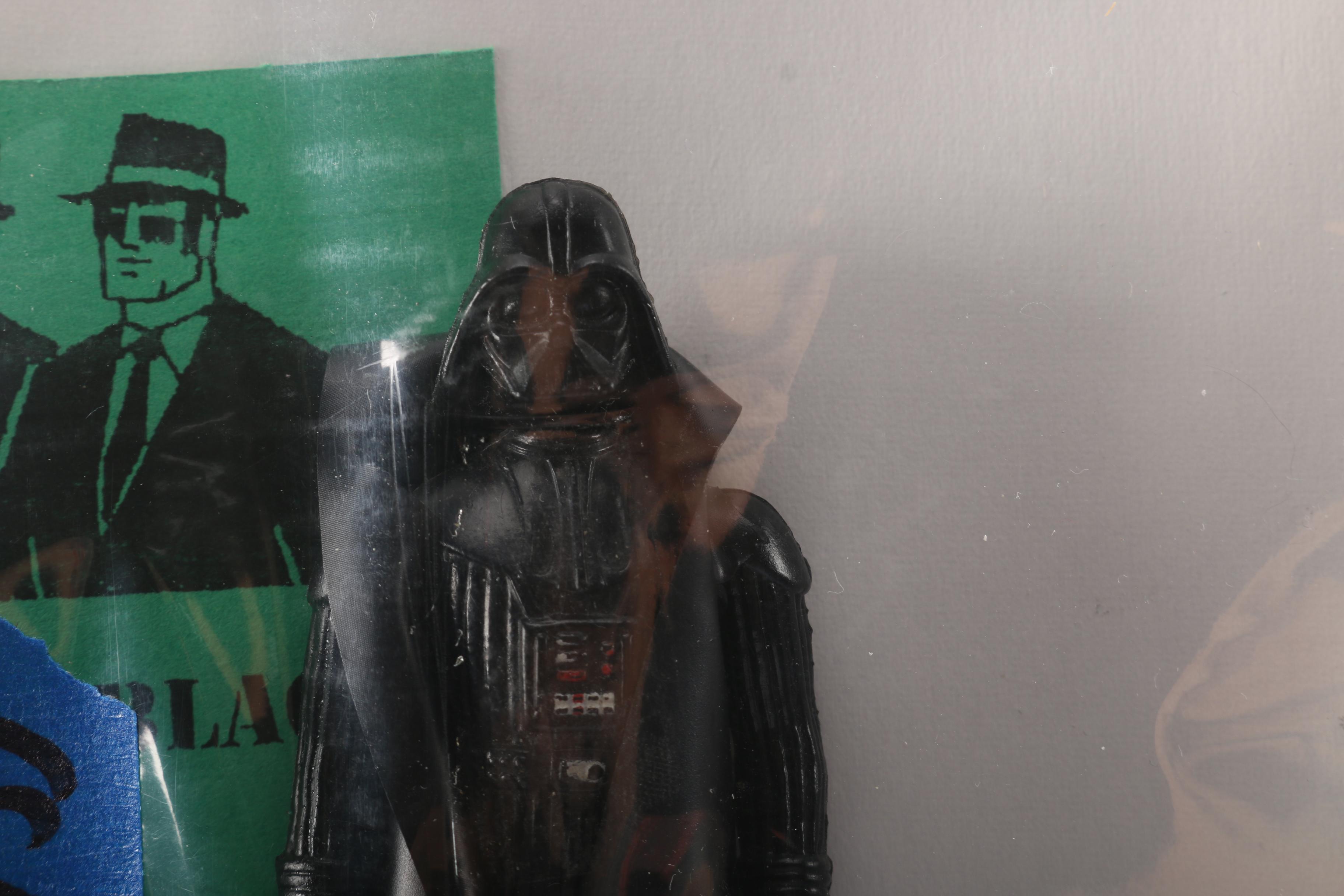 Vintage "Star Wars" Darth Vader and Imperials Action Figures