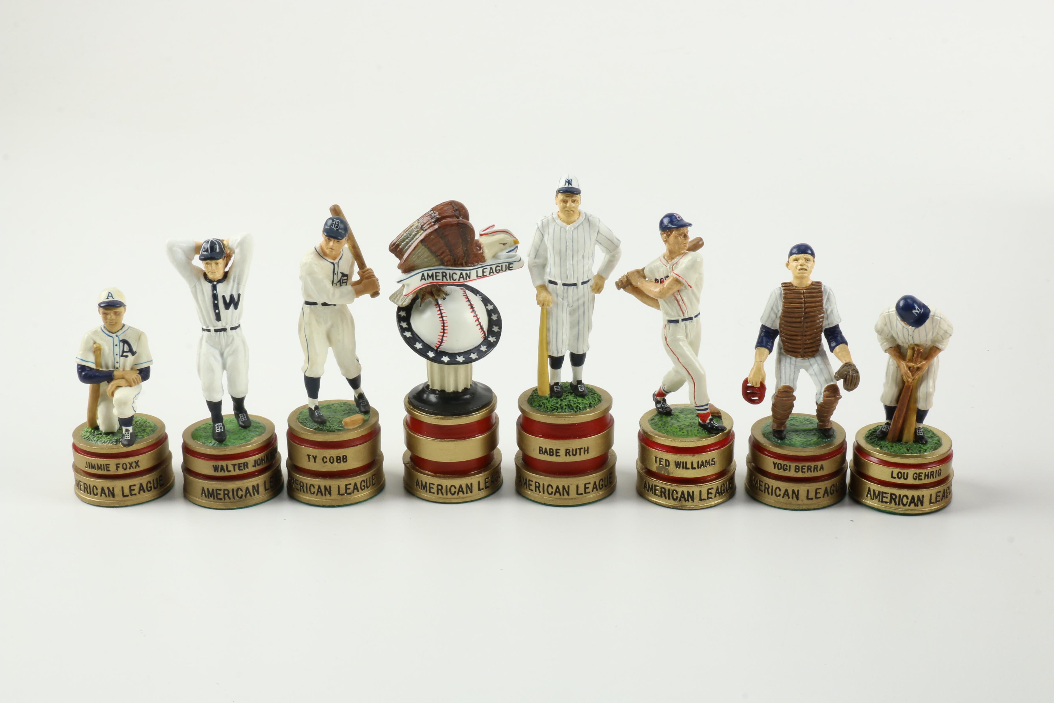 Danbury Mint Major League Baseball Chess Set