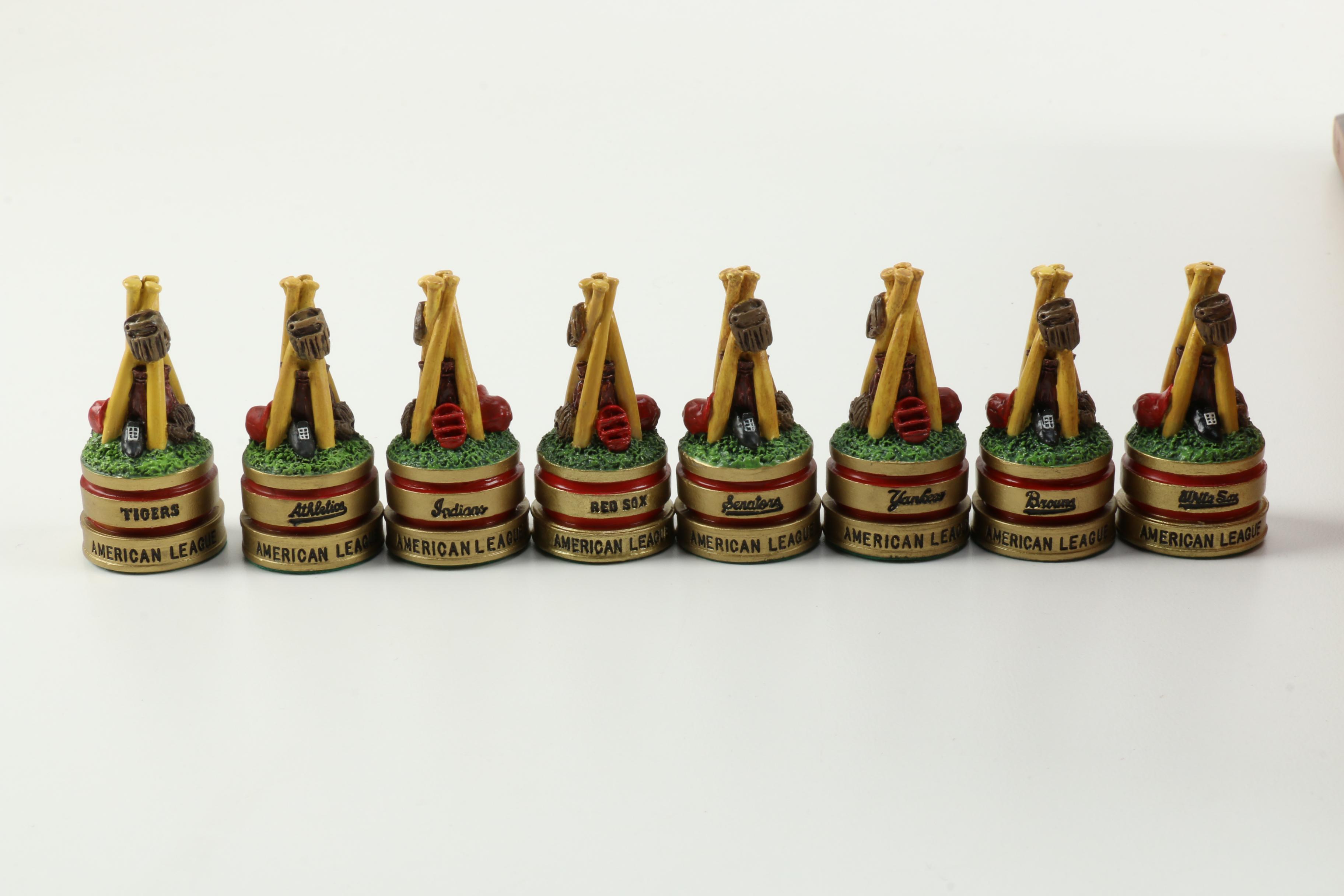 Danbury Mint Major League Baseball Chess Set