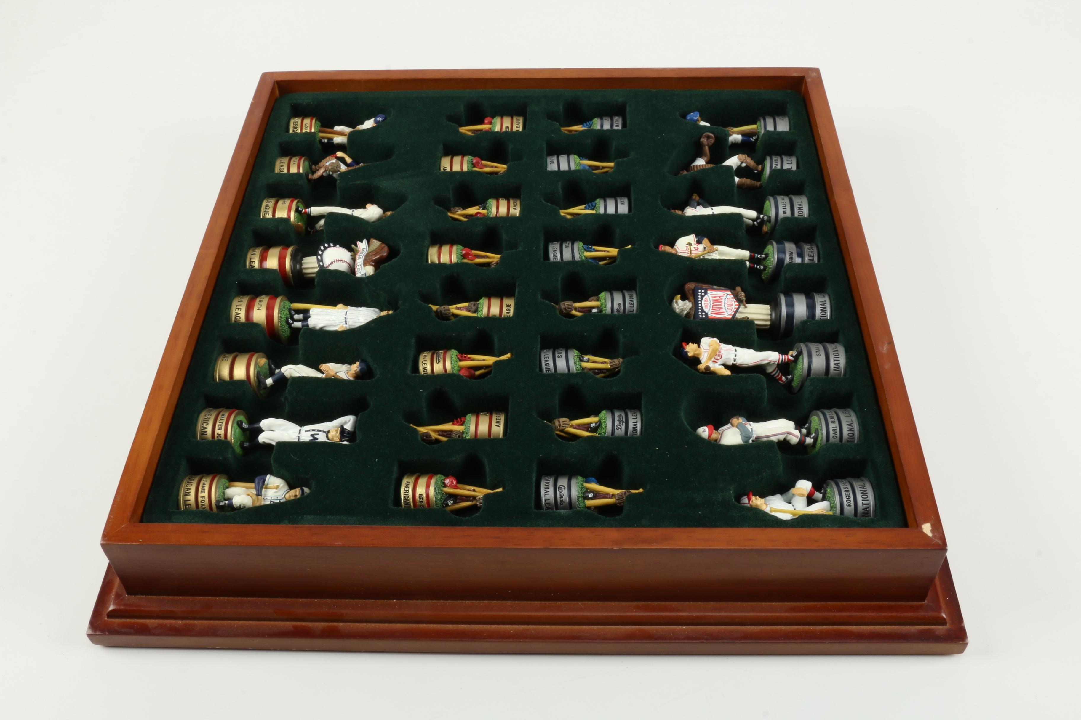 Danbury Mint Major League Baseball Chess Set