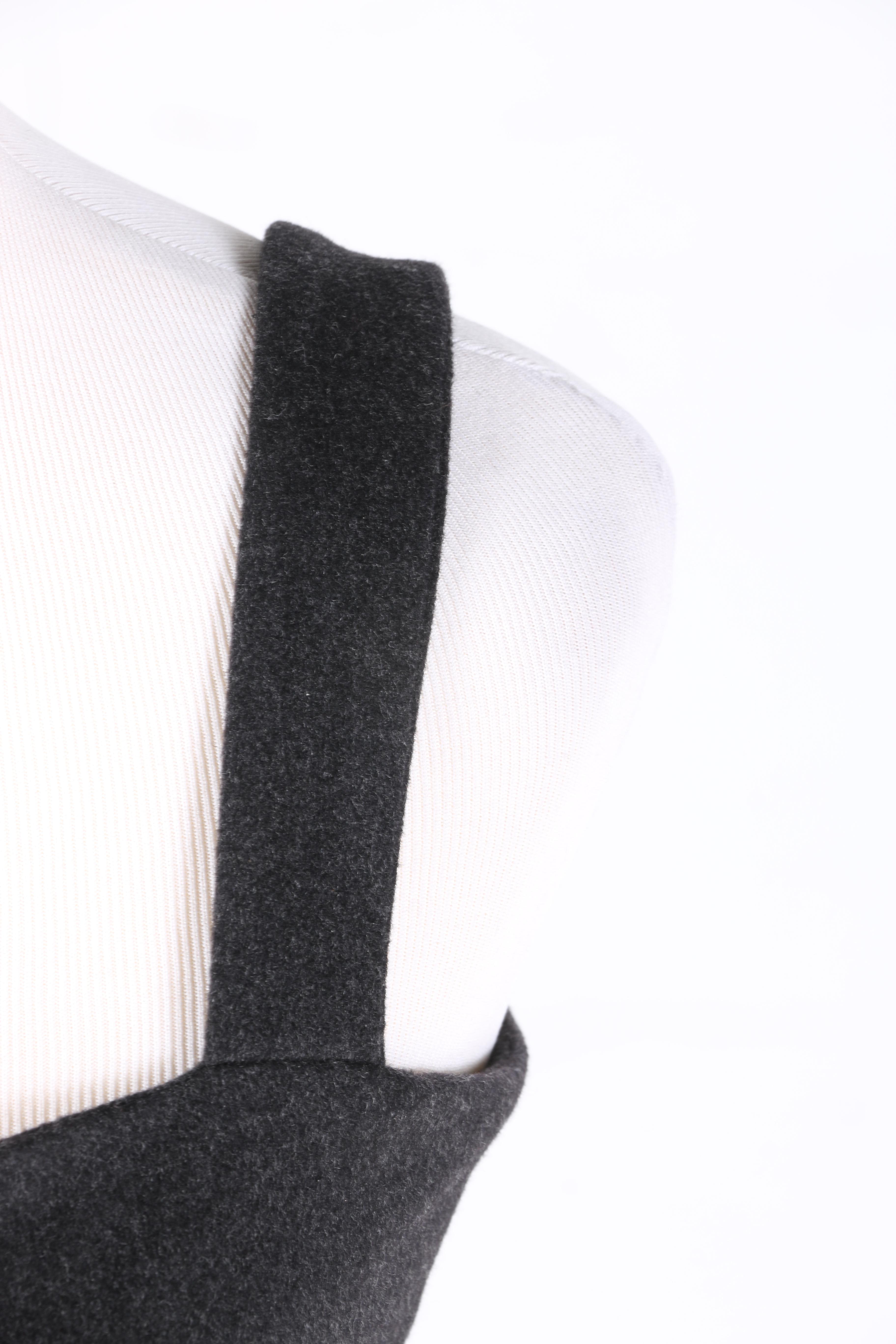 Dolce & Gabbana Wool Dress Set With Mink Trim