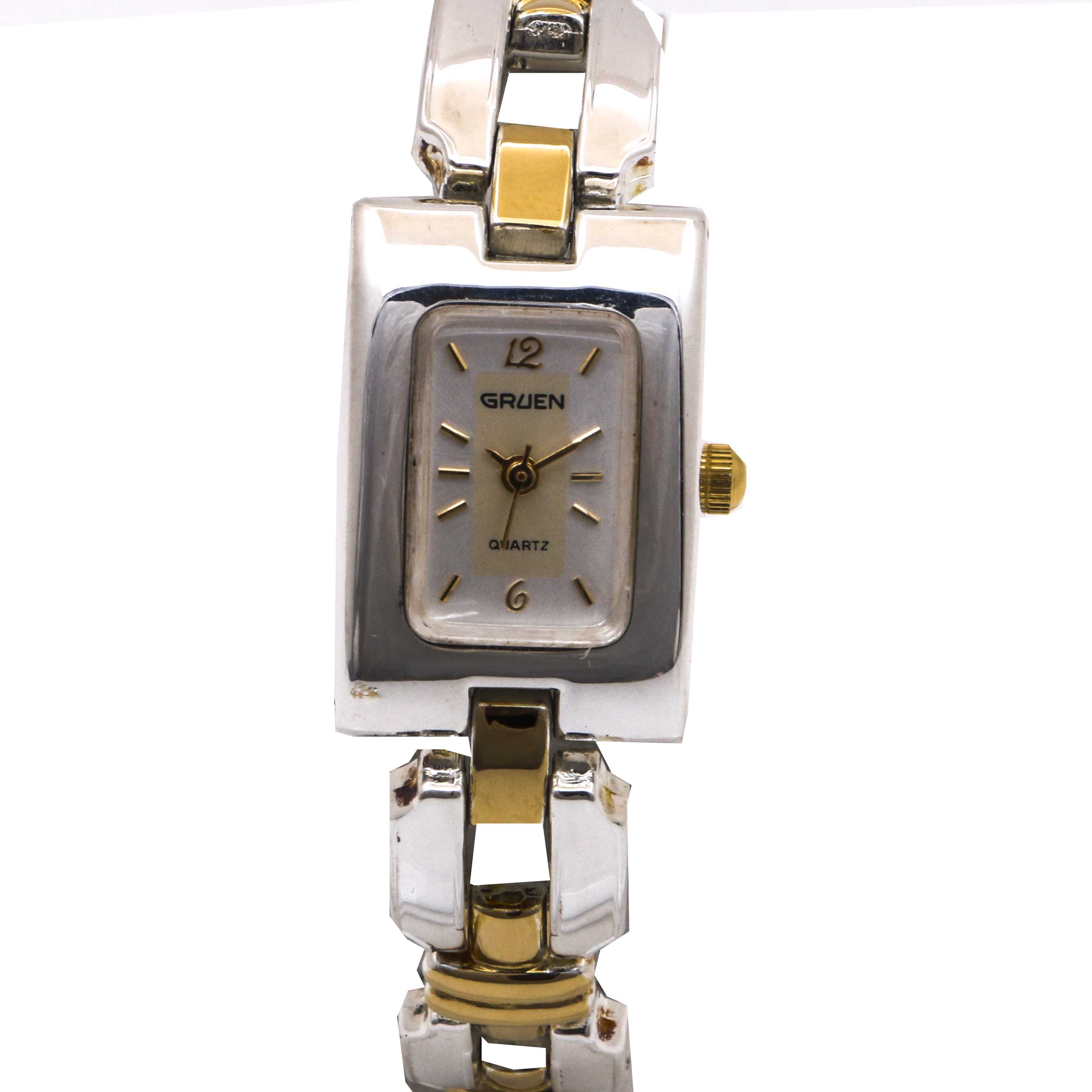 Gruen Quartz Watch and Bracelet
