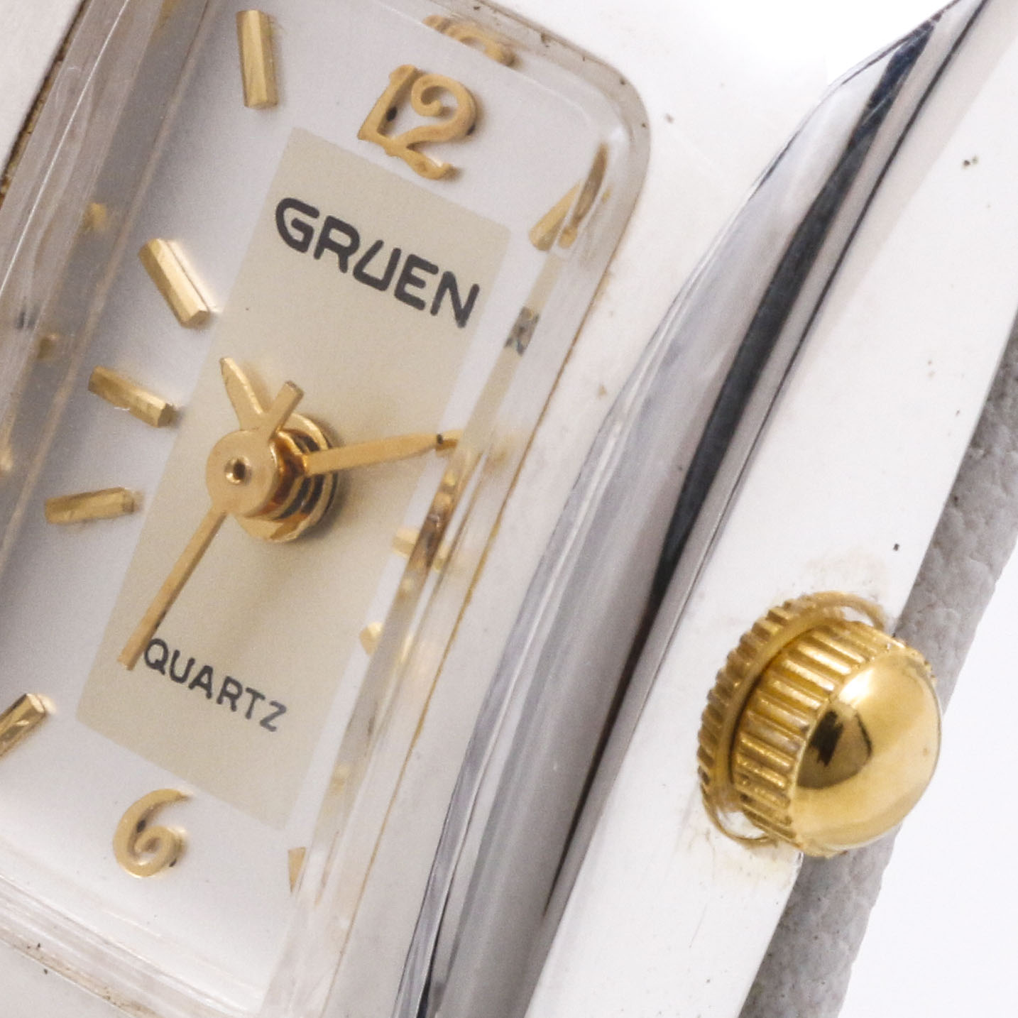Gruen Quartz Watch and Bracelet