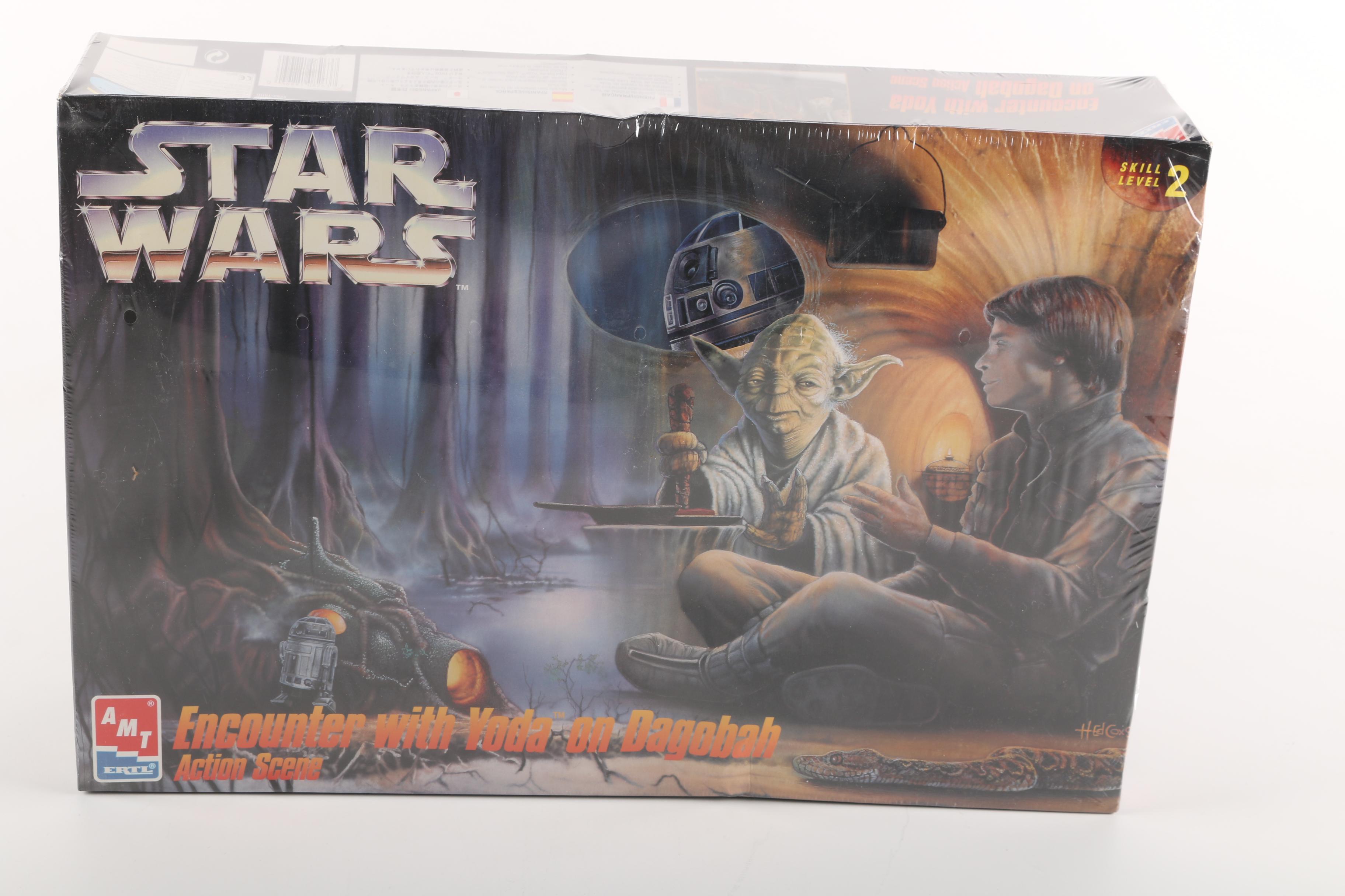 "Star Wars" Encounter With Yoda on Dagobah and "Star Wars" Figures