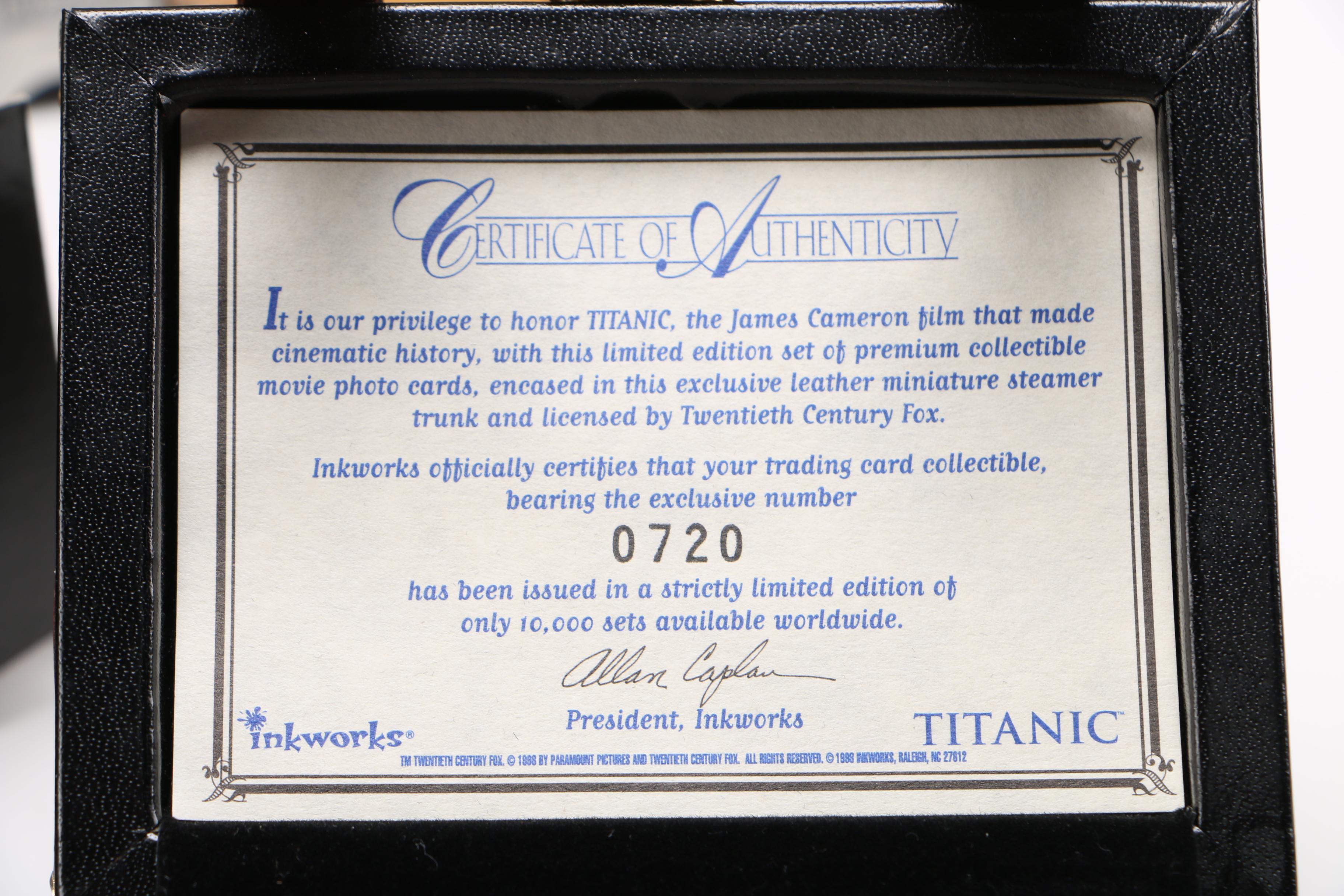 Titanic Collectibles