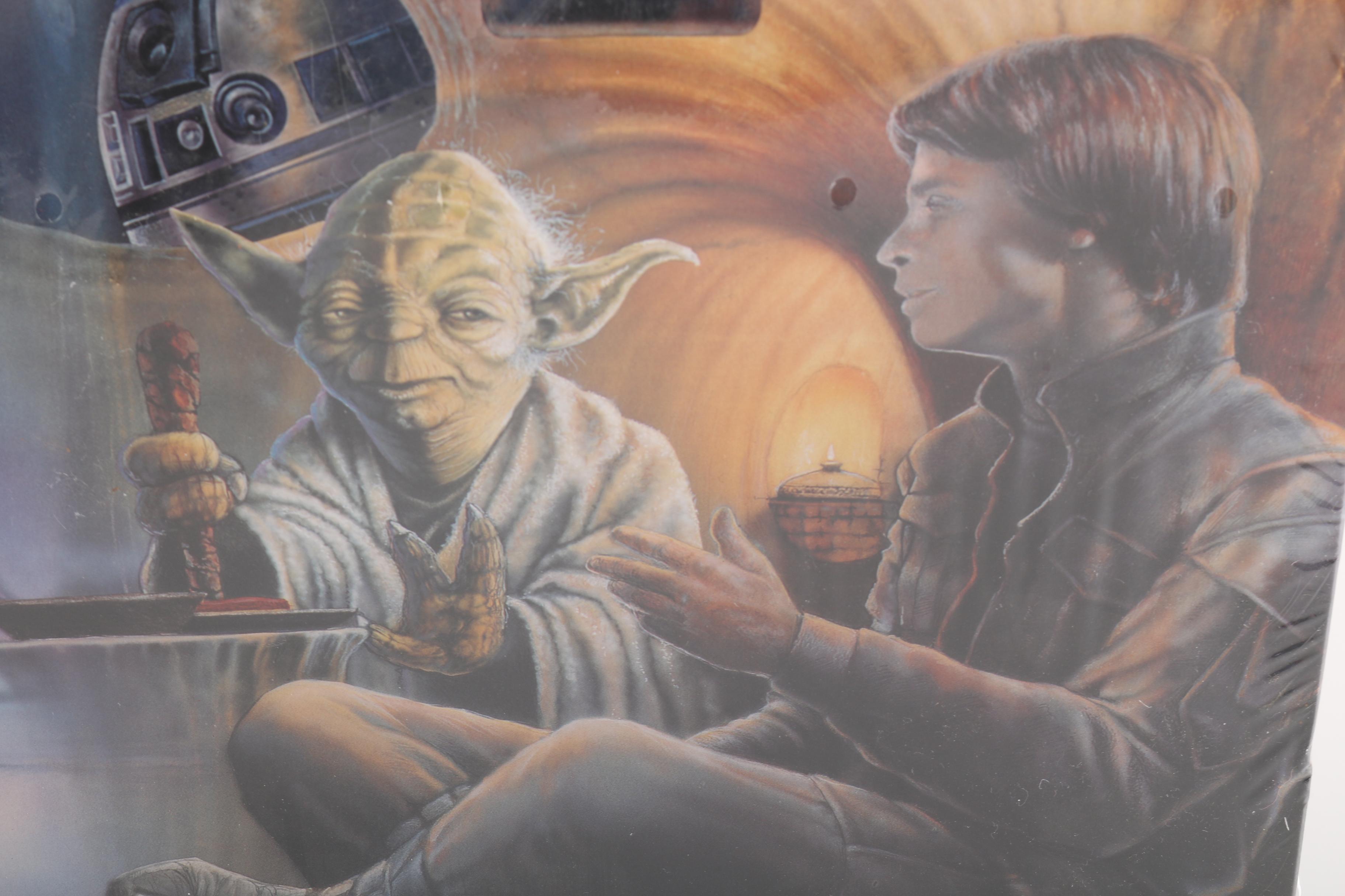 "Star Wars" Encounter With Yoda on Dagobah and "Star Wars" Figures