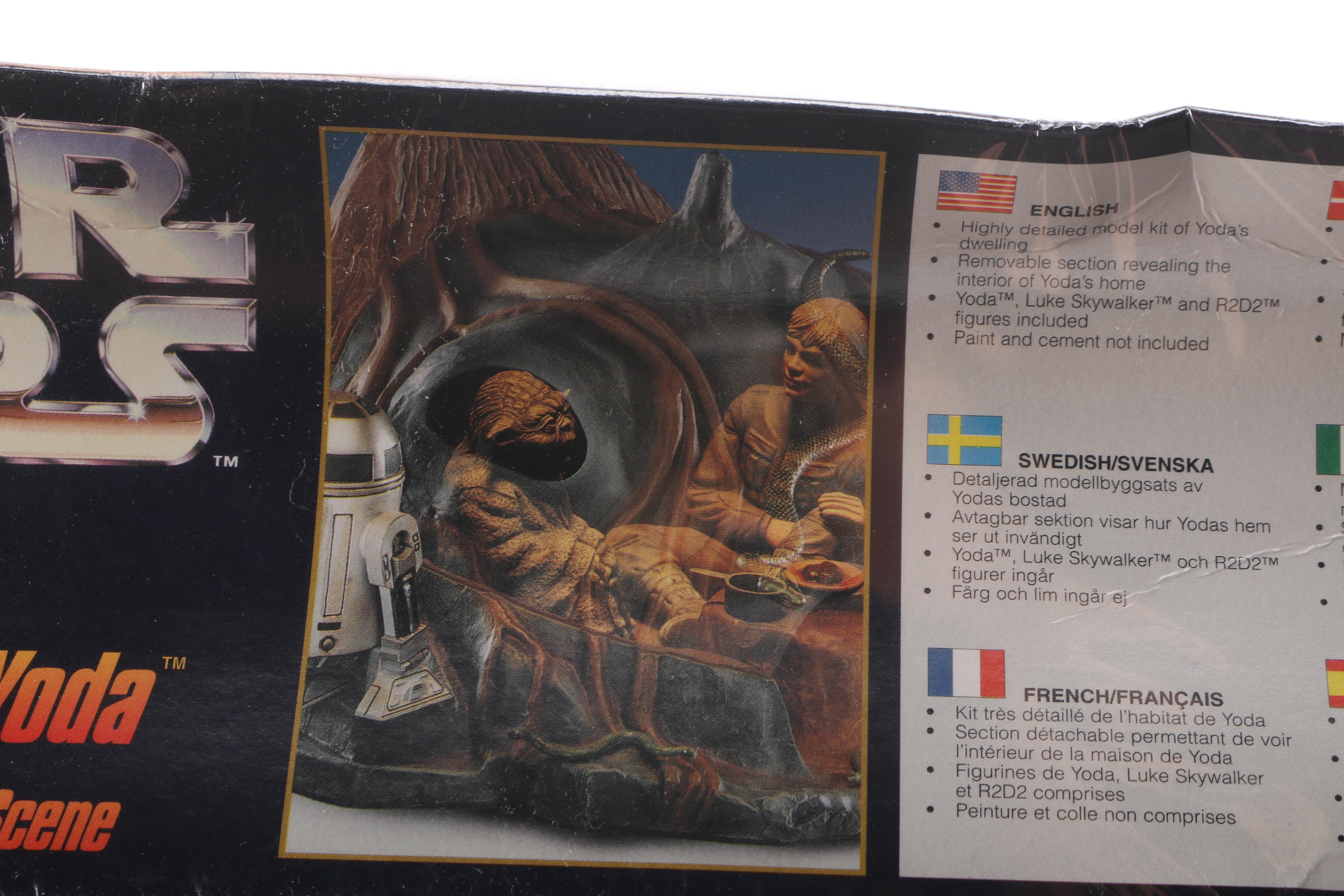 "Star Wars" Encounter With Yoda on Dagobah and "Star Wars" Figures