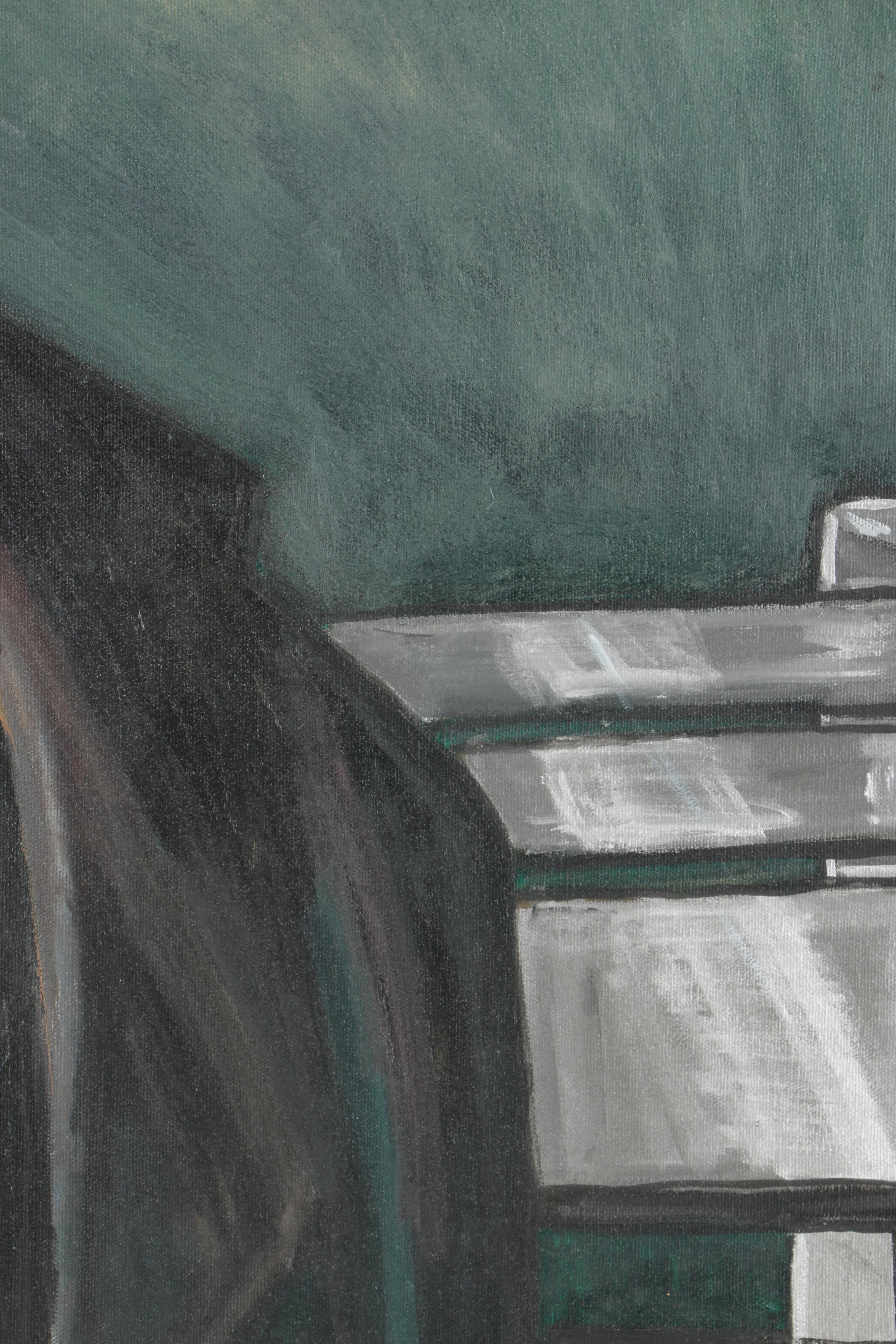 Ronald Fritkin Oil Painting on Canvas "Louis"