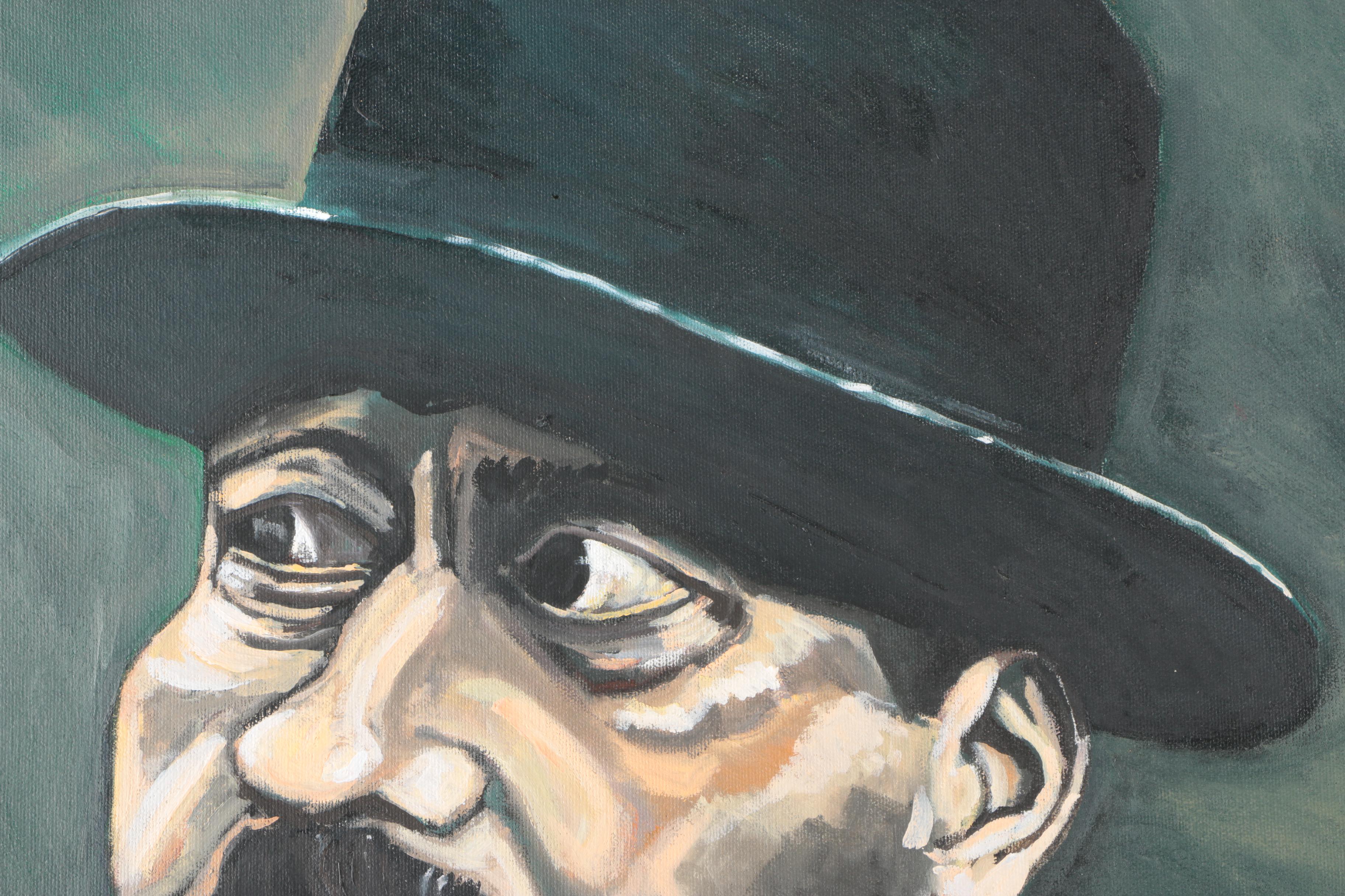 Ronald Fritkin Oil Painting on Canvas "Louis"