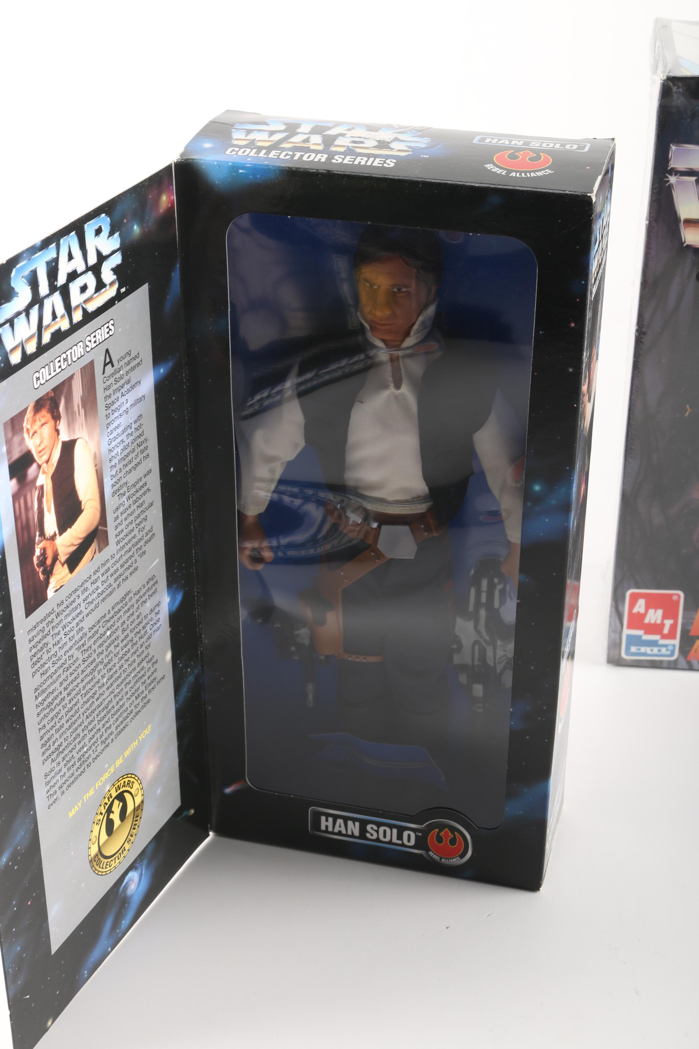 "Star Wars" Encounter With Yoda on Dagobah and "Star Wars" Figures