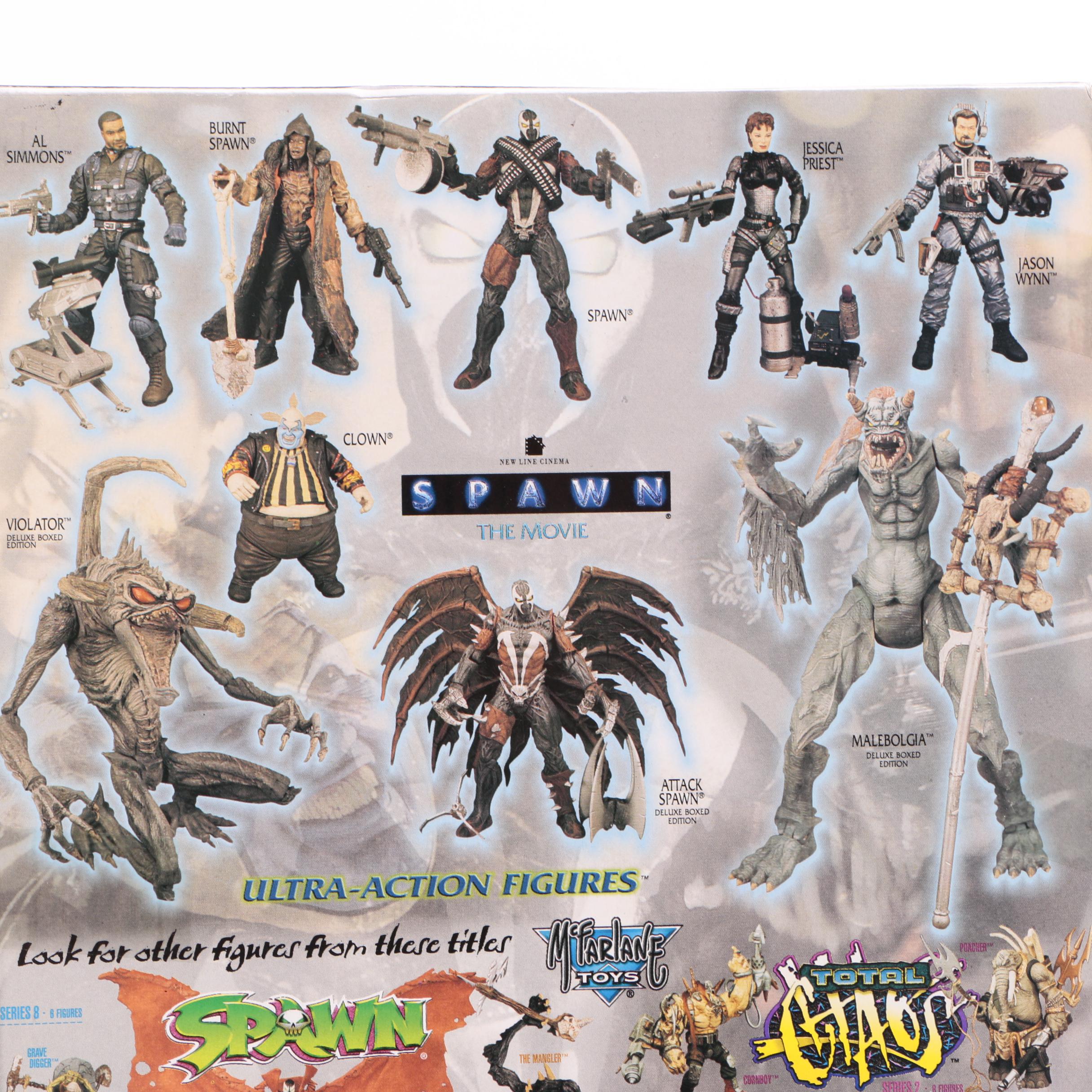 Assortment of McFarlane's "Spawn" Action Figures