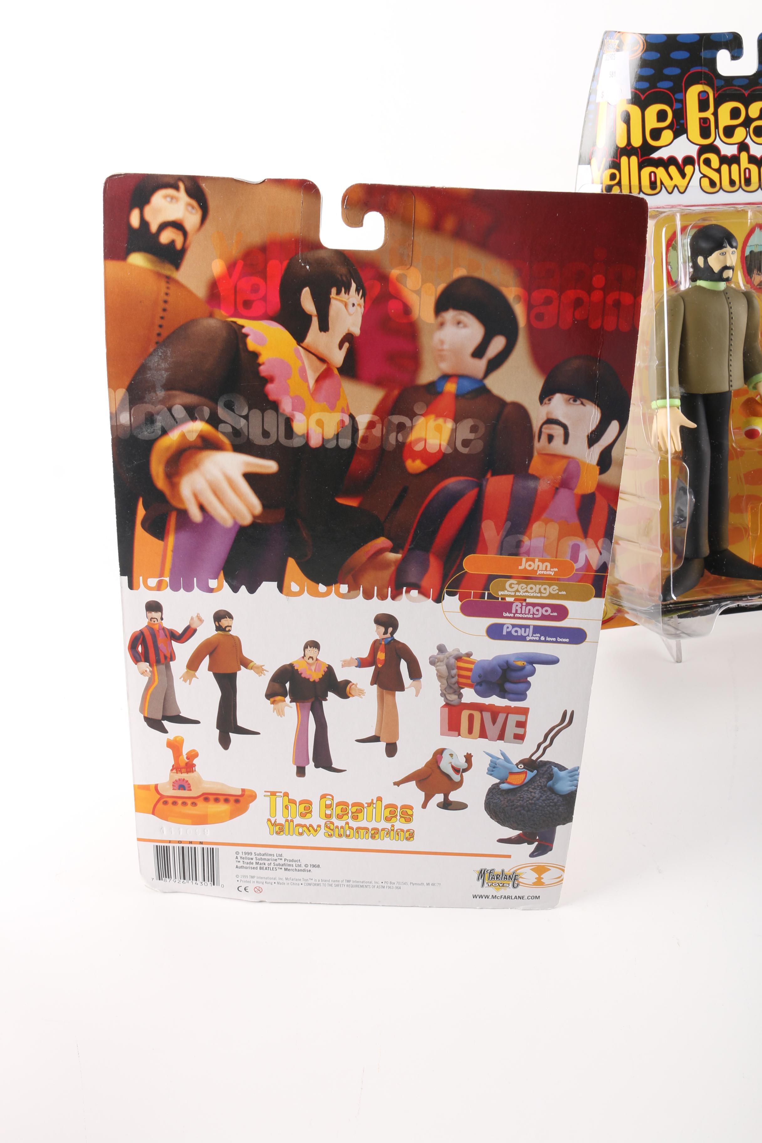 The Beatles "Yellow Submarine" Action Figures