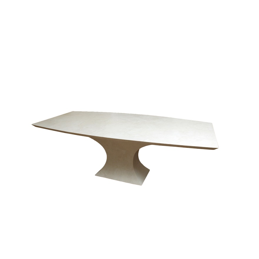 Limestone Look Dining Room Table by Cantoni