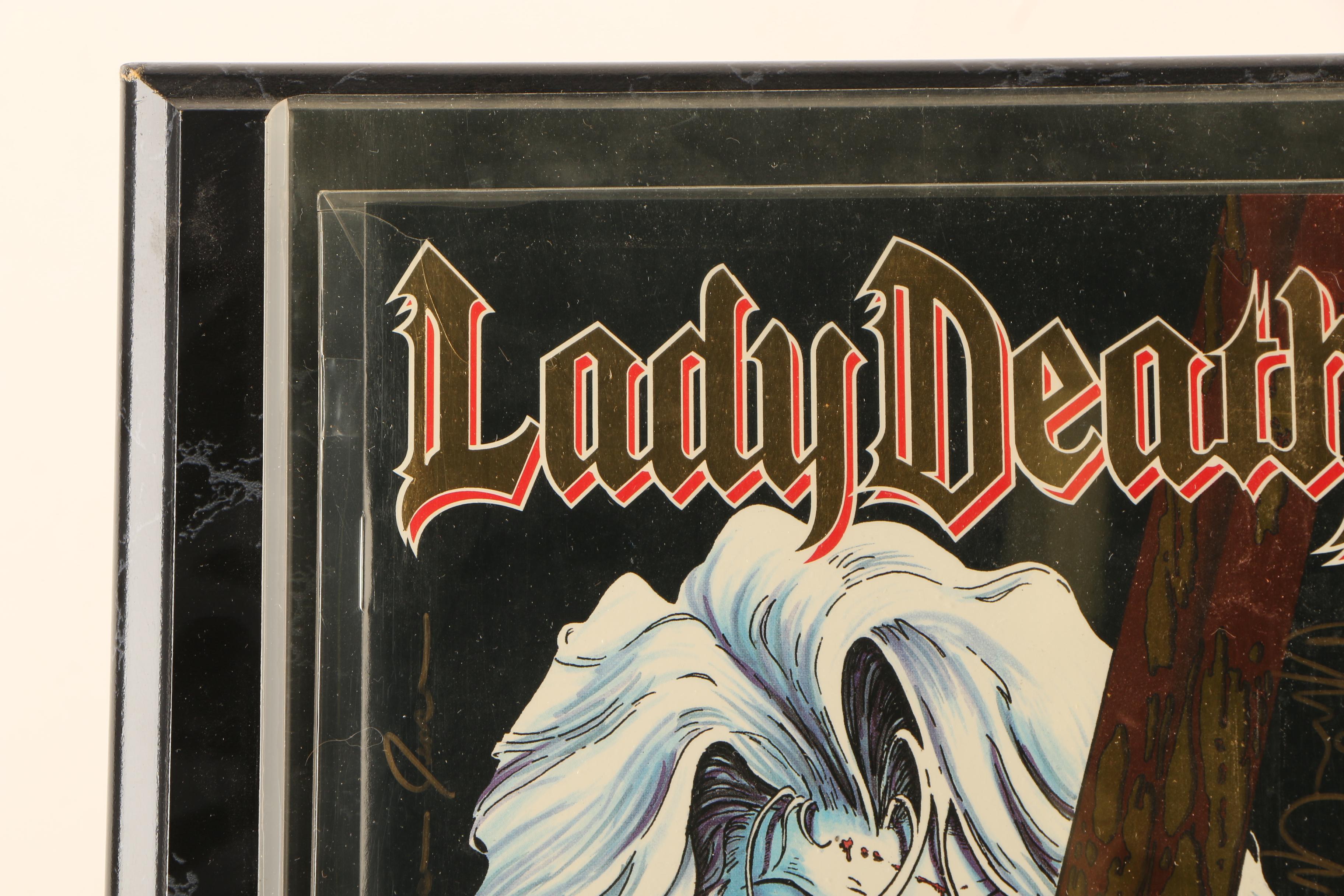 Pair of "Lady Death" Art Works After Steven Hughes