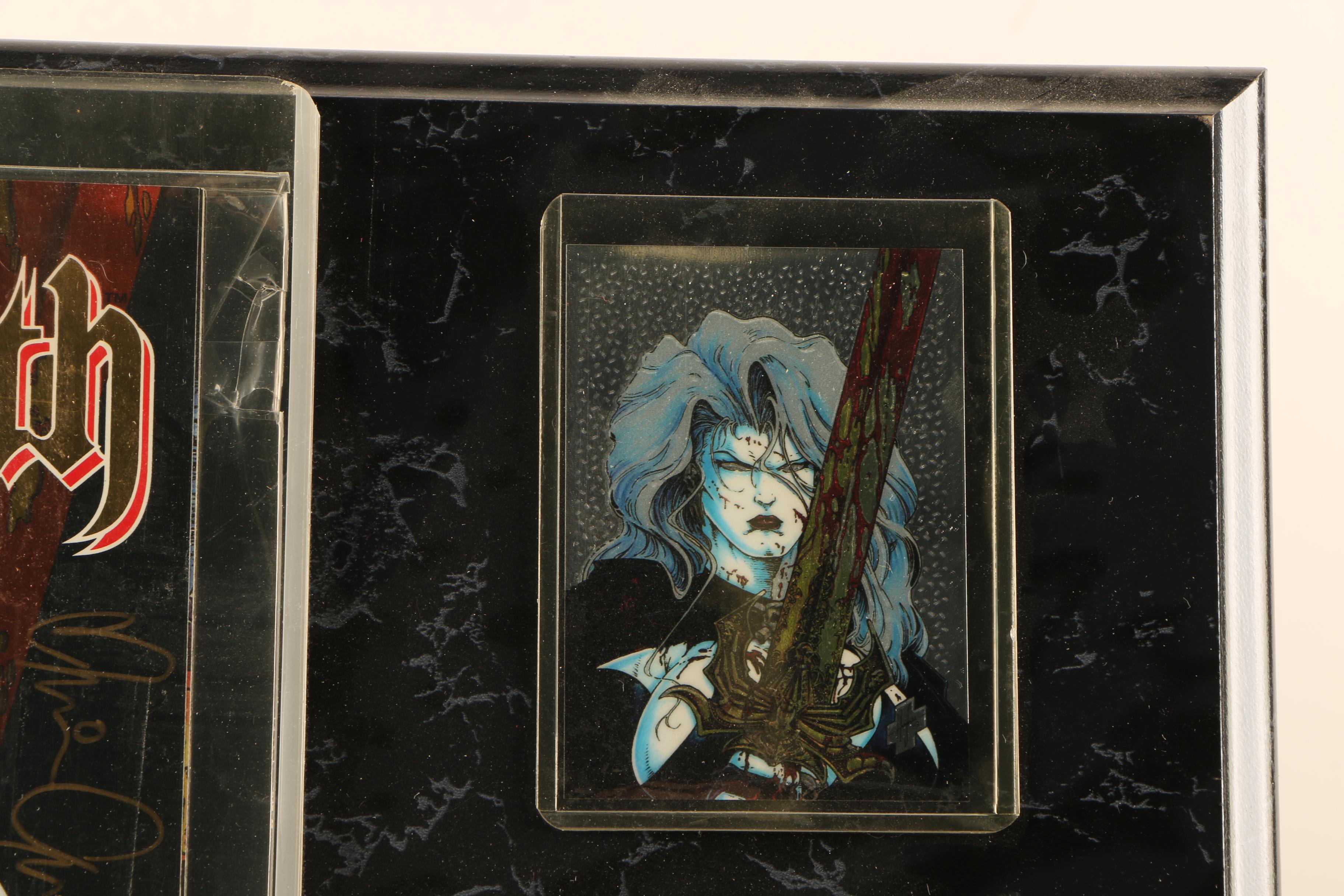 Pair of "Lady Death" Art Works After Steven Hughes