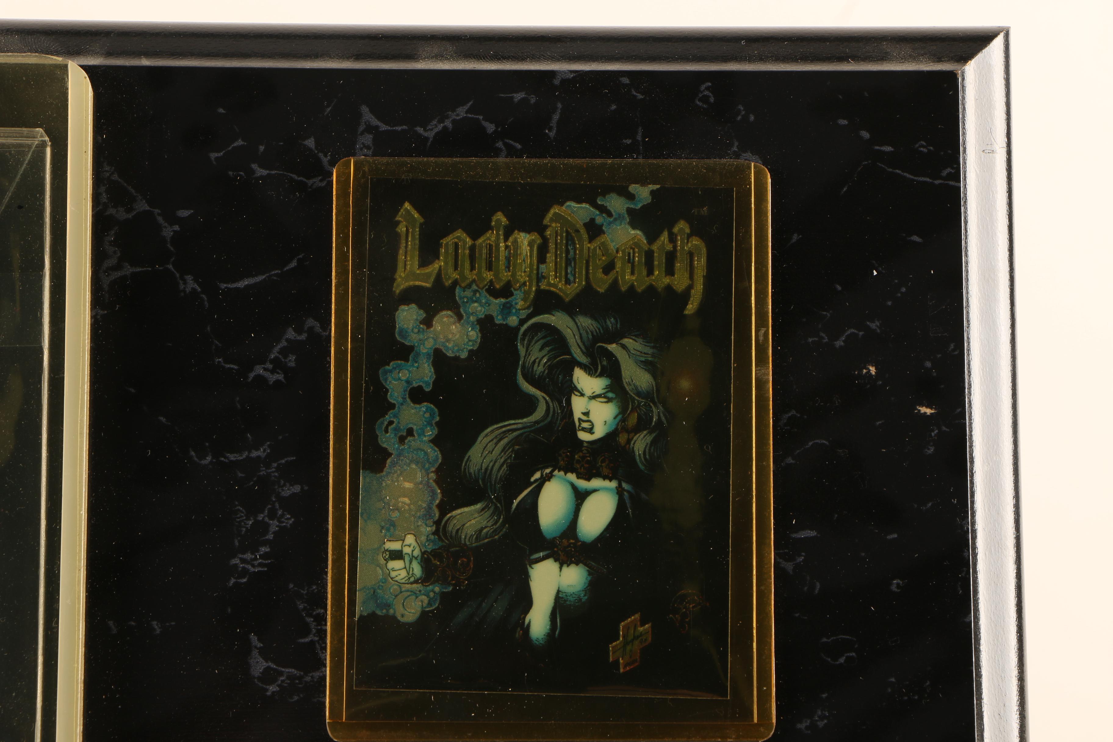 Pair of "Lady Death" Art Works After Steven Hughes