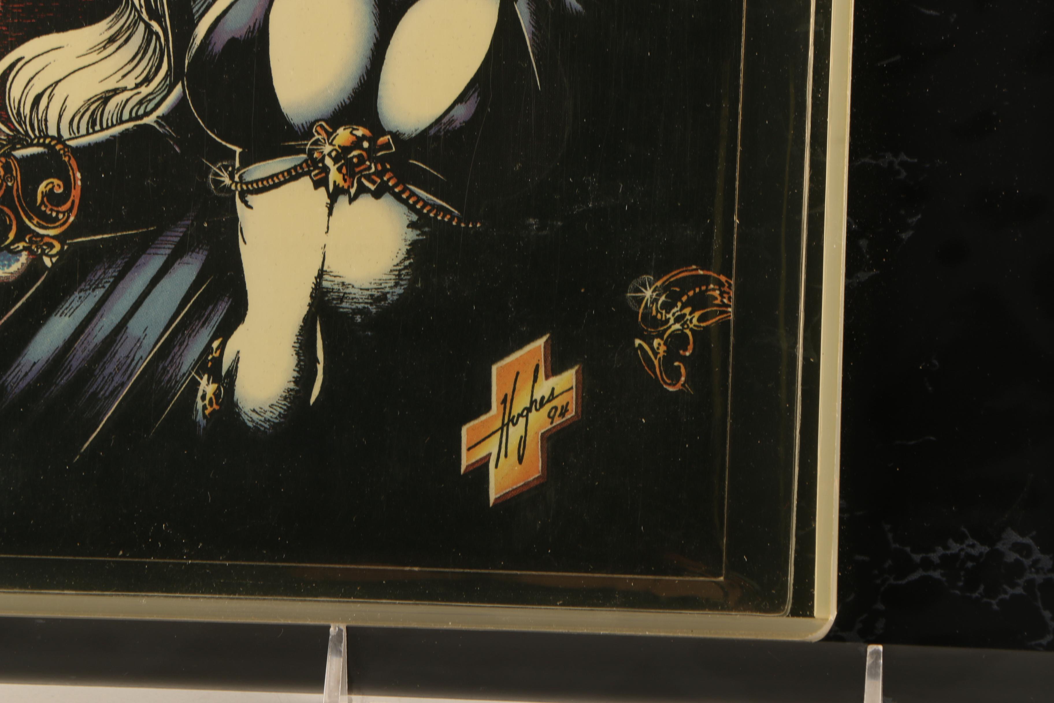 Pair of "Lady Death" Art Works After Steven Hughes