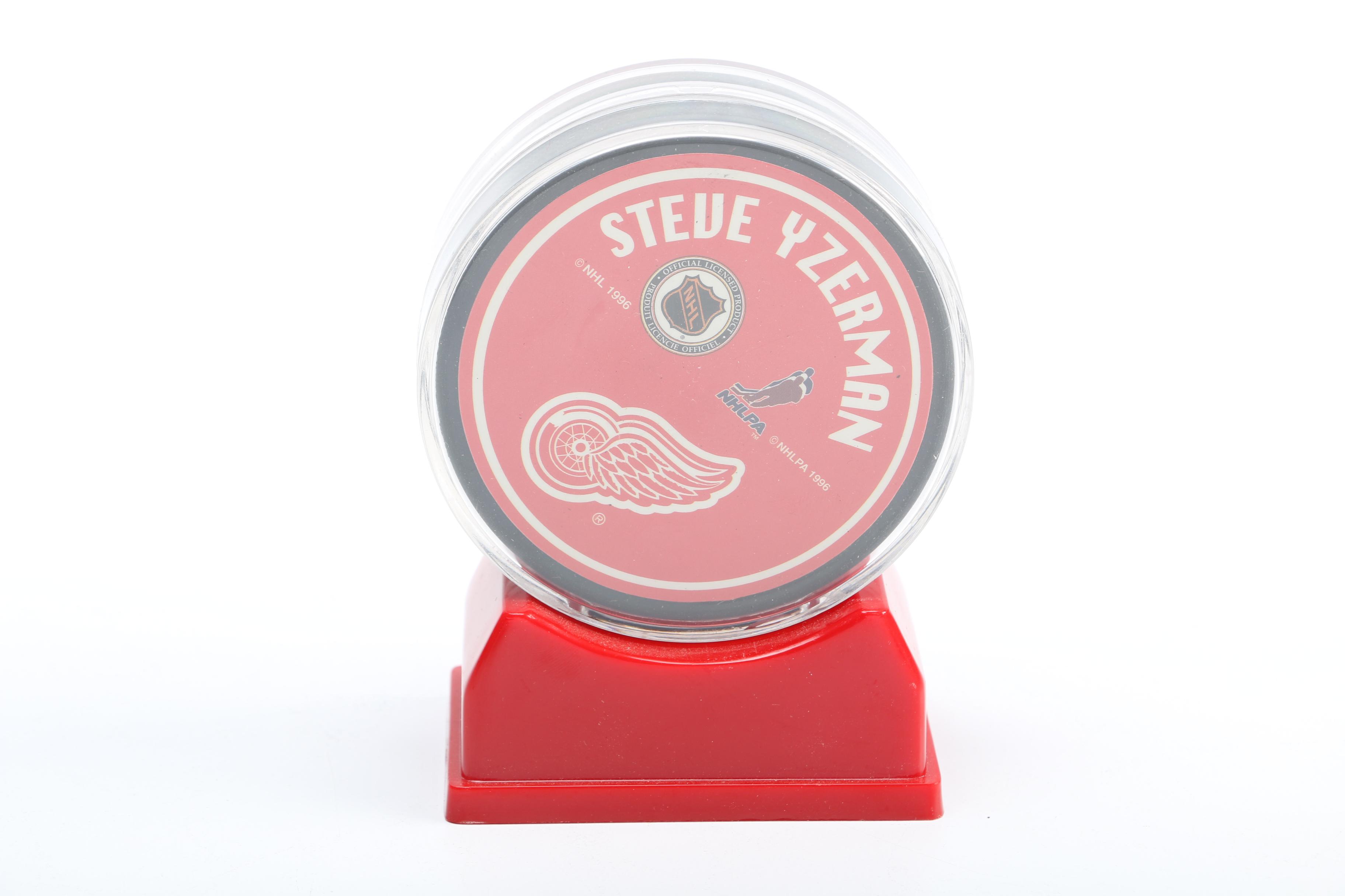 Detroit Redwings Hockey Memorabilia Featuring 1997 Stanley Cup