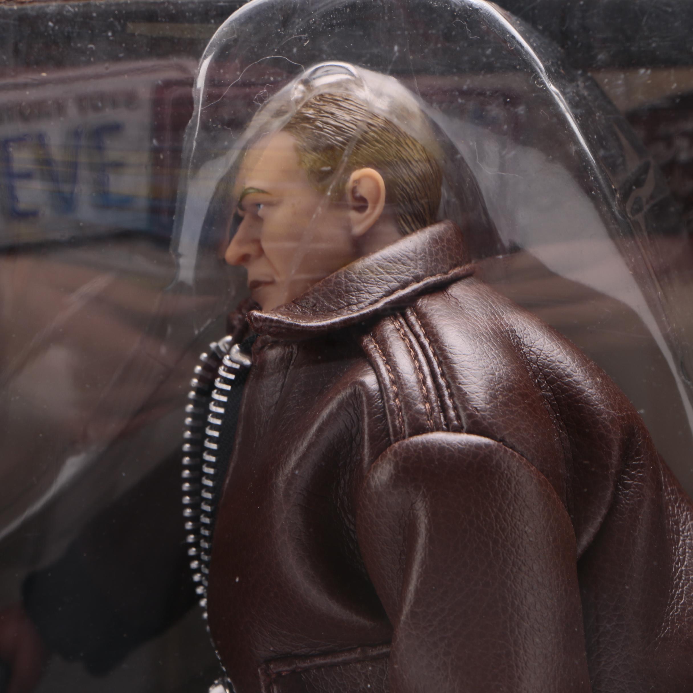 Steve McQueen Action Figure with Motorcycle by 21st Century Toys