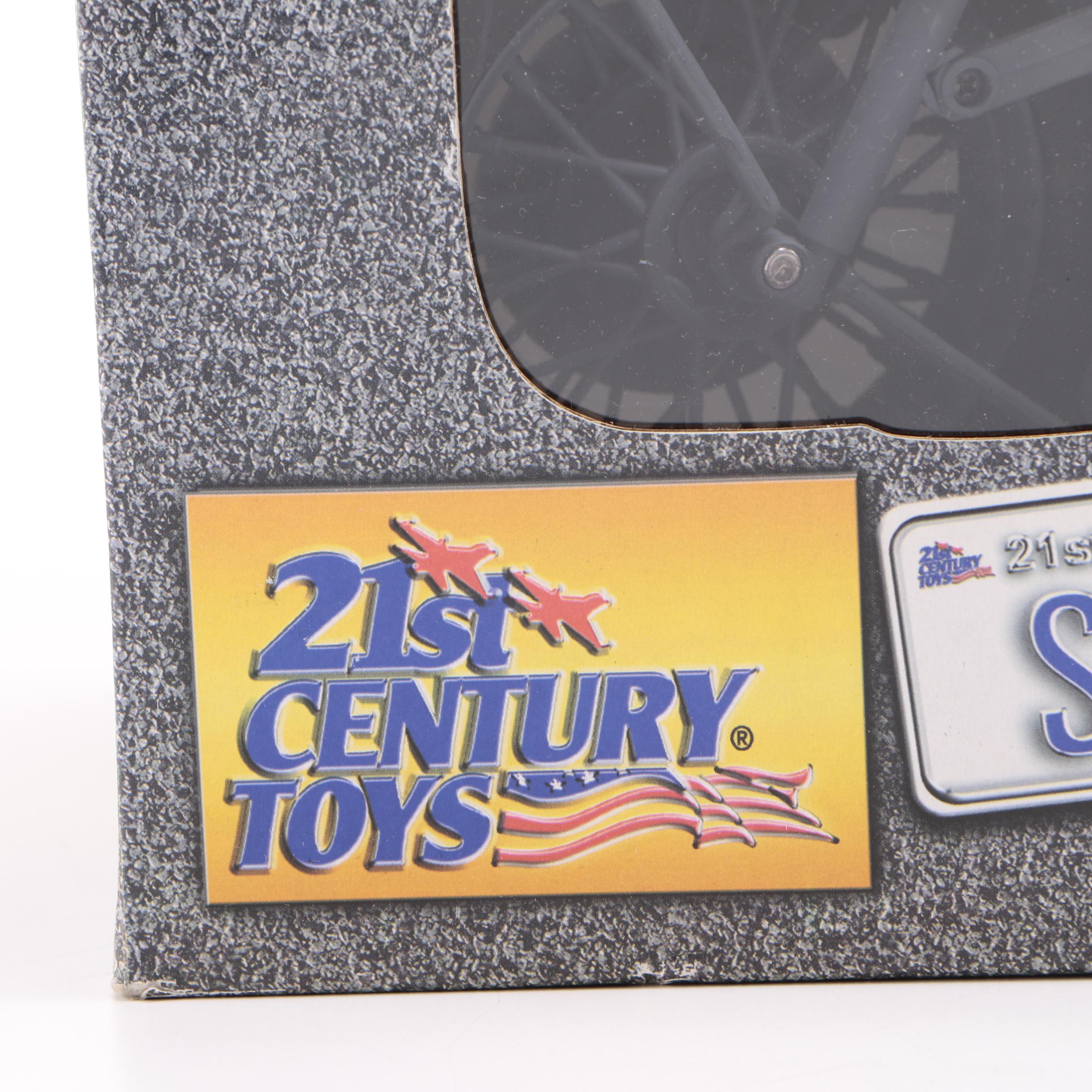 Steve McQueen Action Figure with Motorcycle by 21st Century Toys