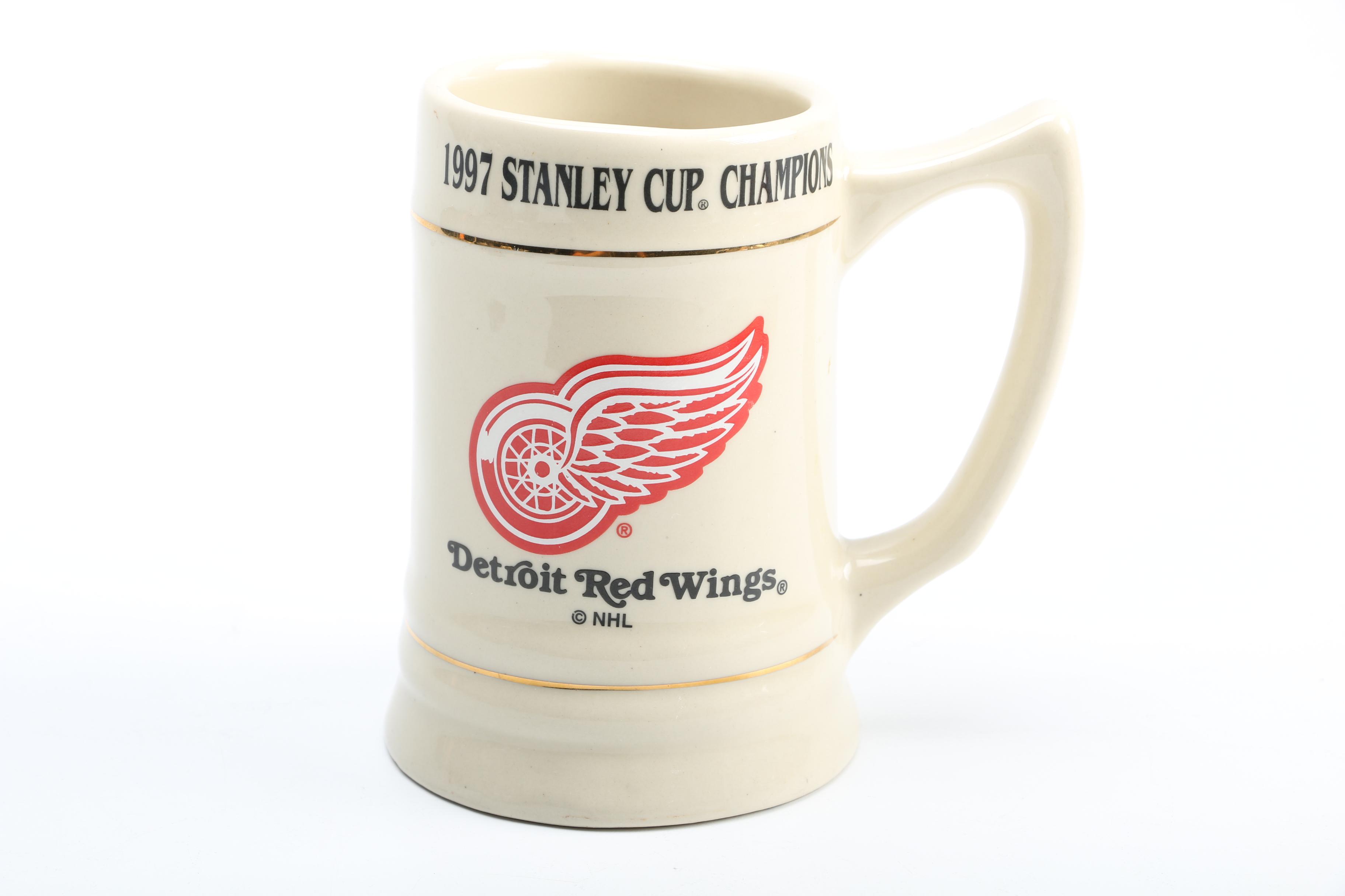 Detroit Redwings Hockey Memorabilia Featuring 1997 Stanley Cup