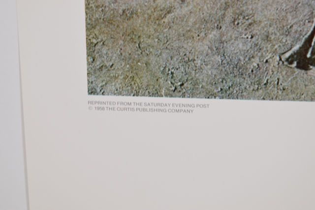 Offset Lithograph of "The Runaway" After Norman Rockwell