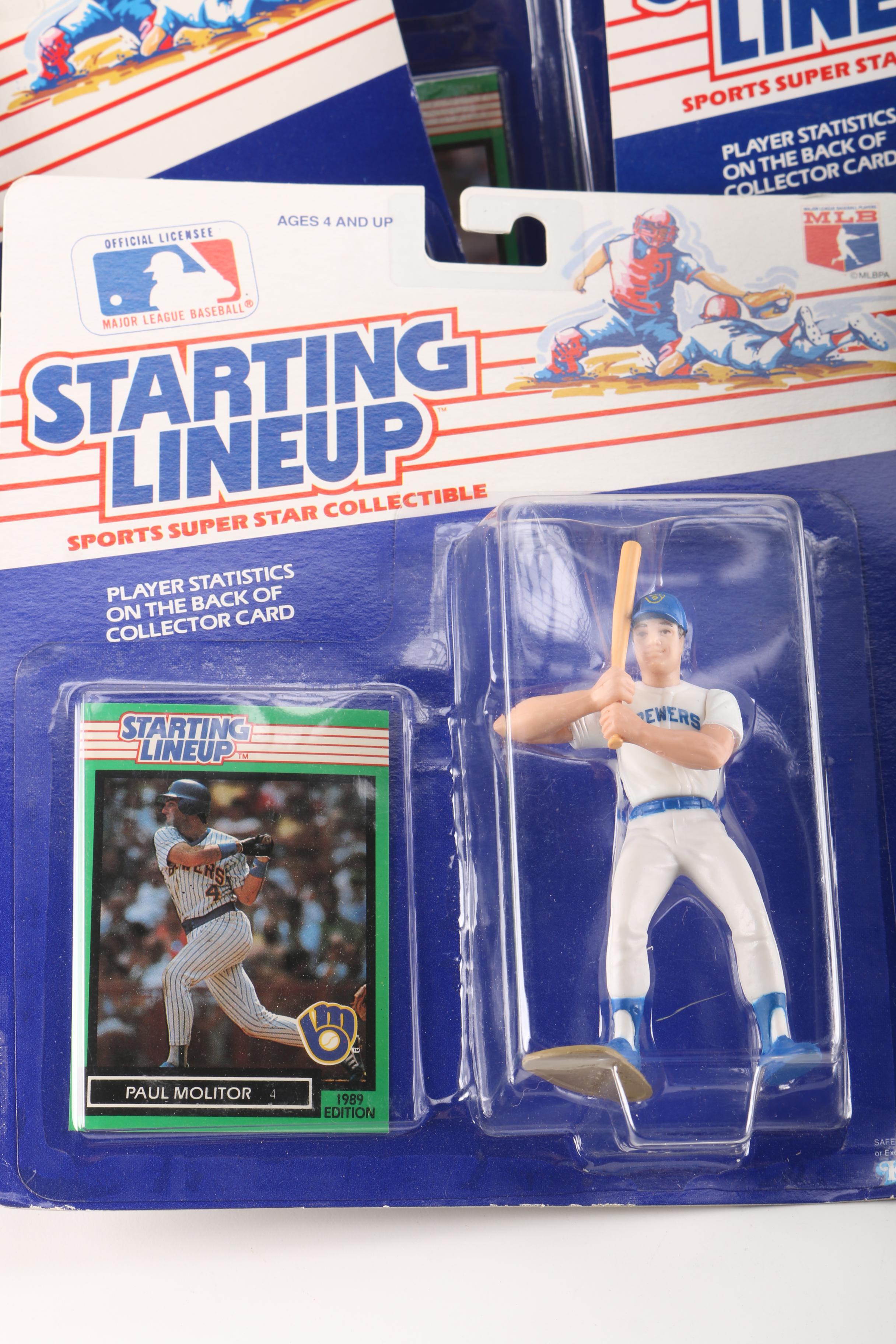 Assortment of Thirteen Starting Lineup Sports Superstar Collectibles