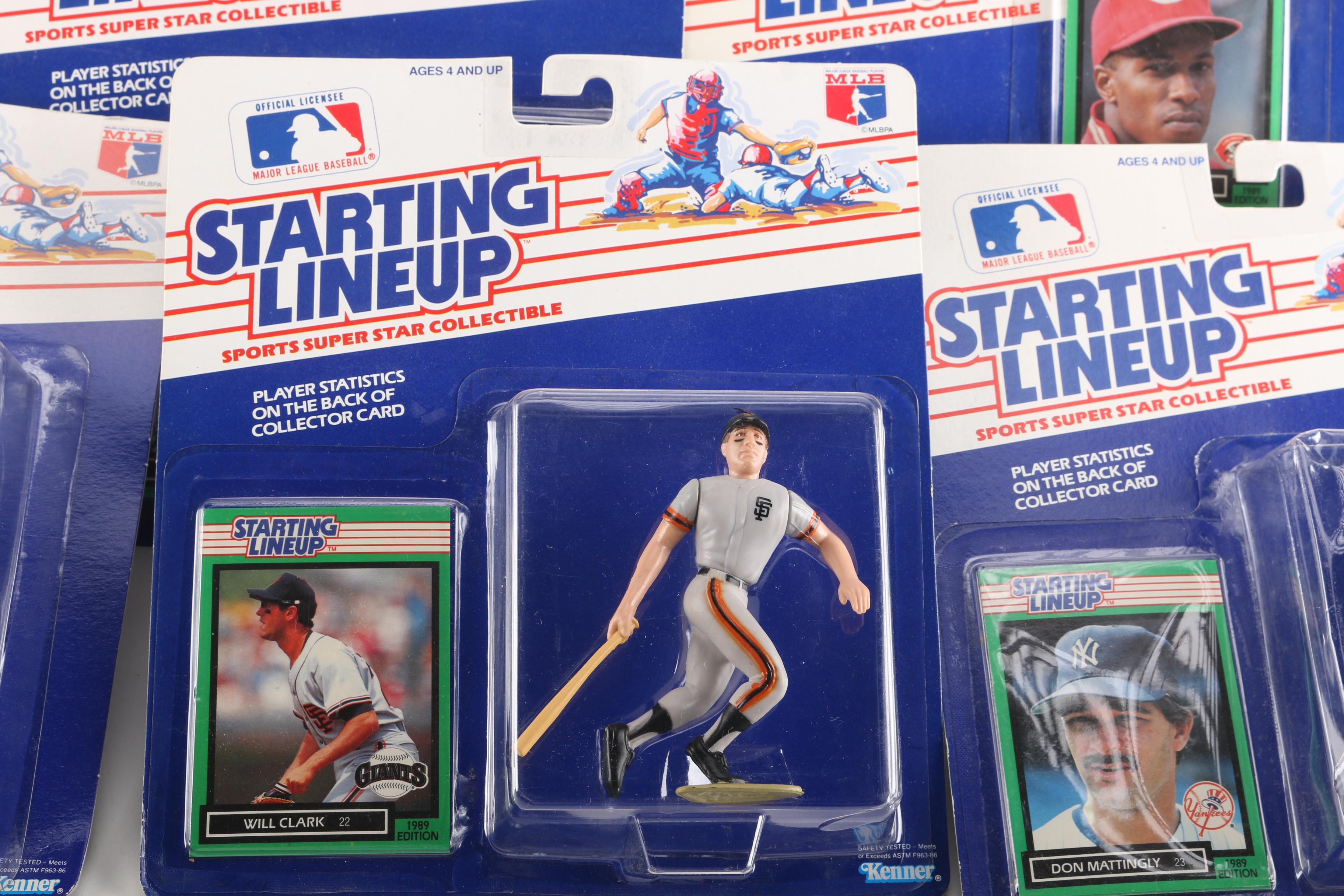 Assortment of Thirteen Starting Lineup Sports Superstar Collectibles