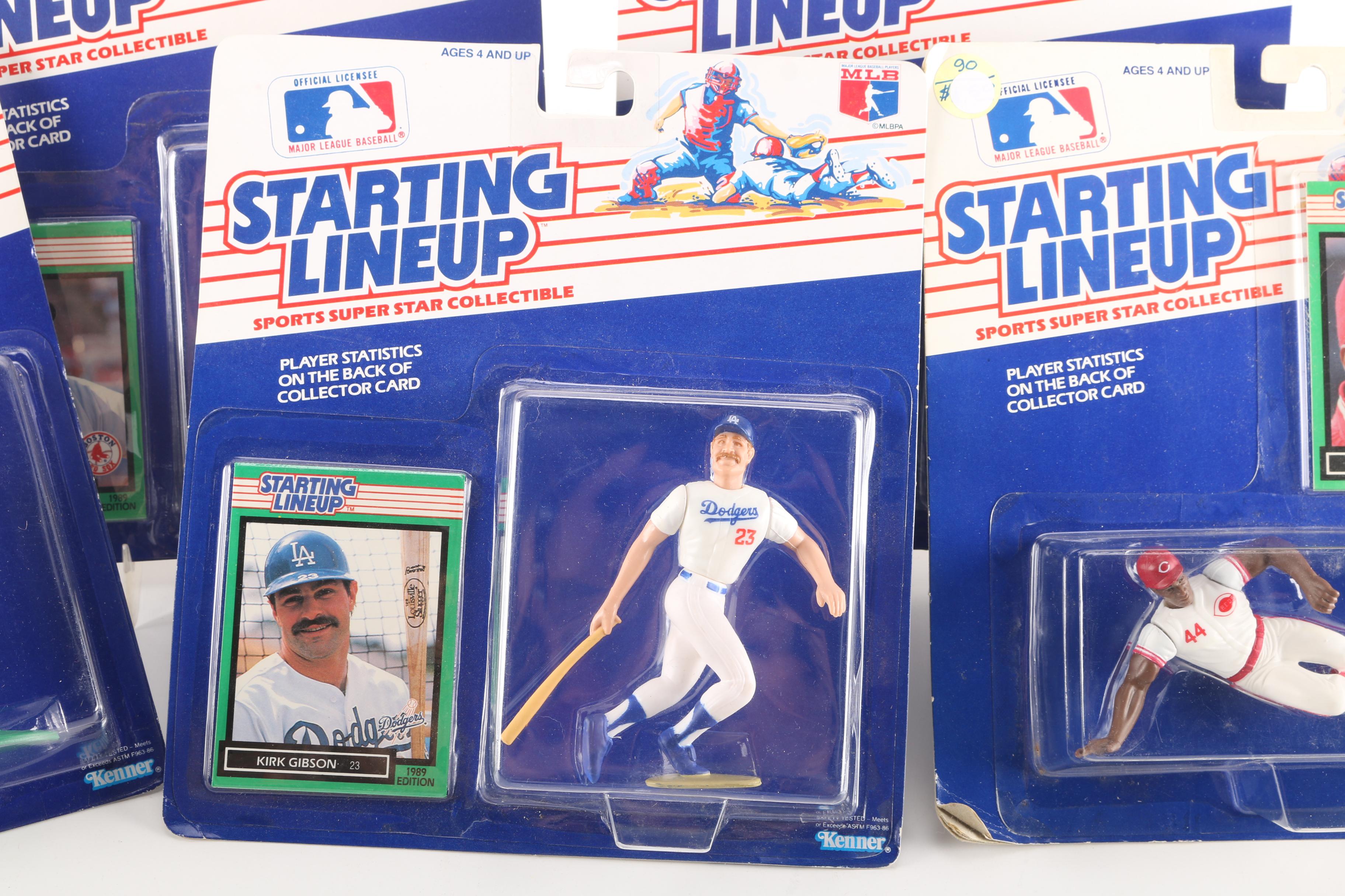 Assortment of Thirteen Starting Lineup Sports Superstar Collectibles