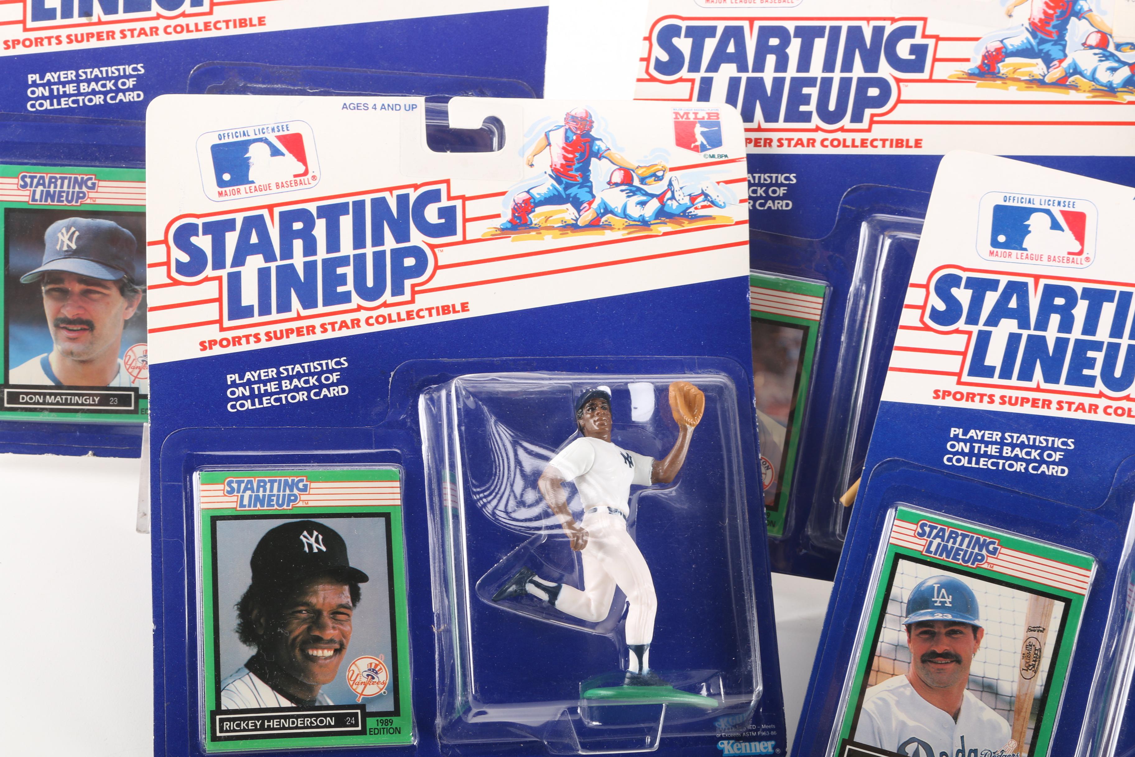 Assortment of Thirteen Starting Lineup Sports Superstar Collectibles