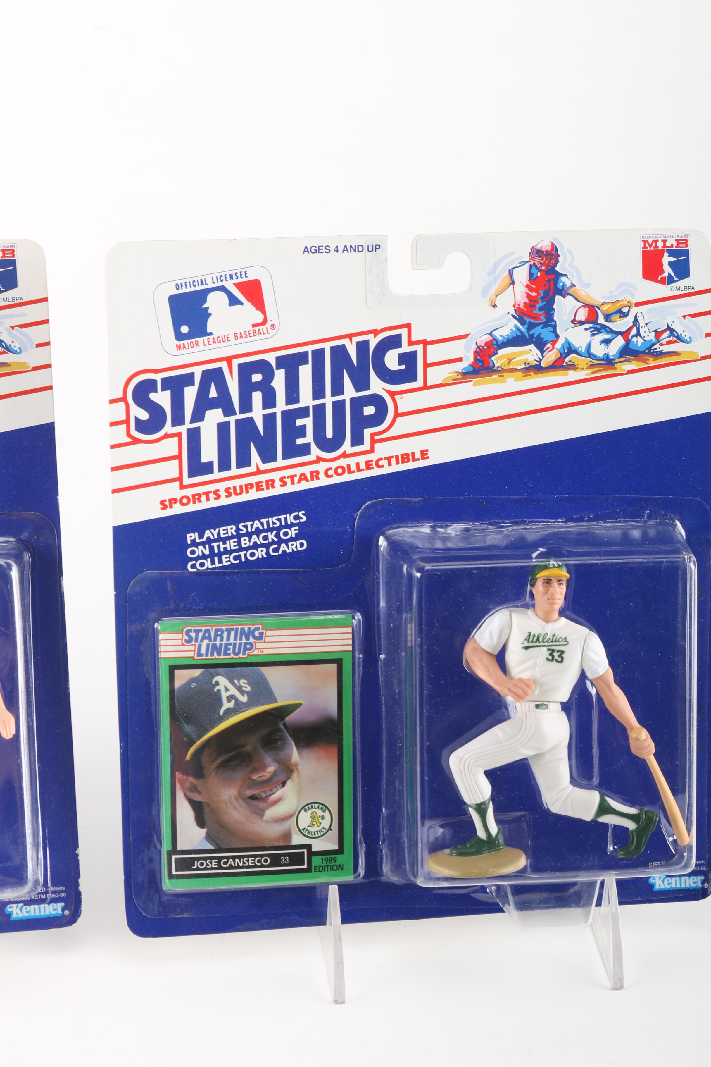 Assortment of Thirteen Starting Lineup Sports Superstar Collectibles