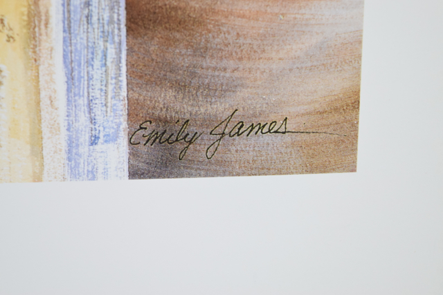 Offset Lithograph of "Apple Orchard Bounty" after Emily James