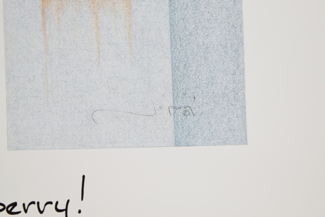 Offset Lithograph of "keeping the watch" after J.S. Perry