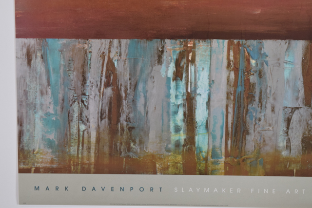 Abstract Offset Lithograph After Mark Davenport