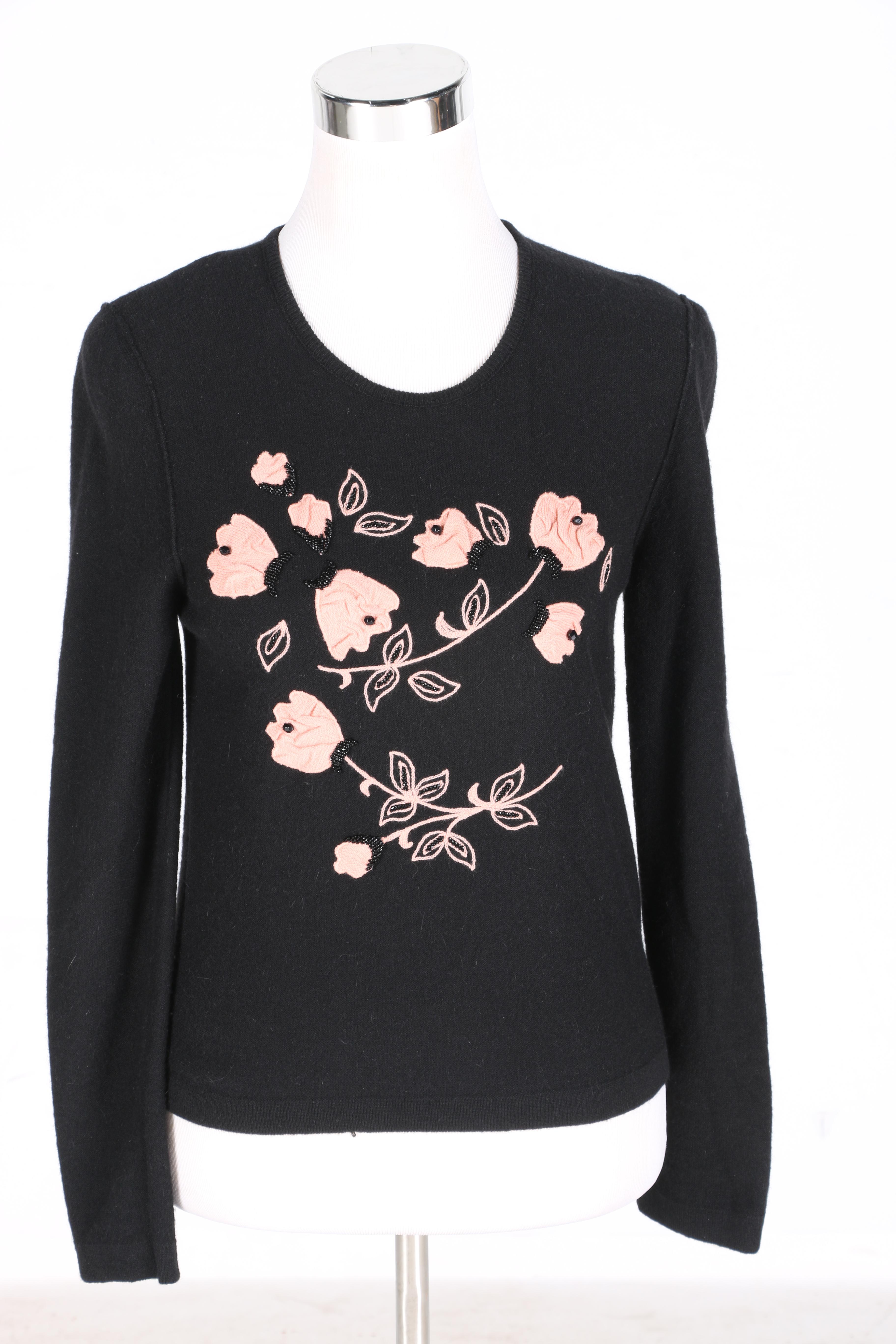 Two Wool Blend Sweaters by Sonia Rykiel