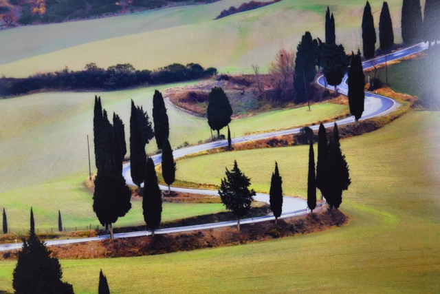 Offset Lithograph of "Strada Per Monticchie" after Jim Nilsen