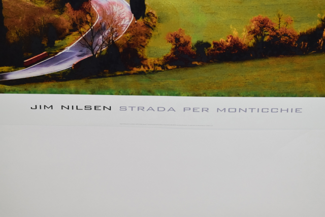 Offset Lithograph of "Strada Per Monticchie" after Jim Nilsen