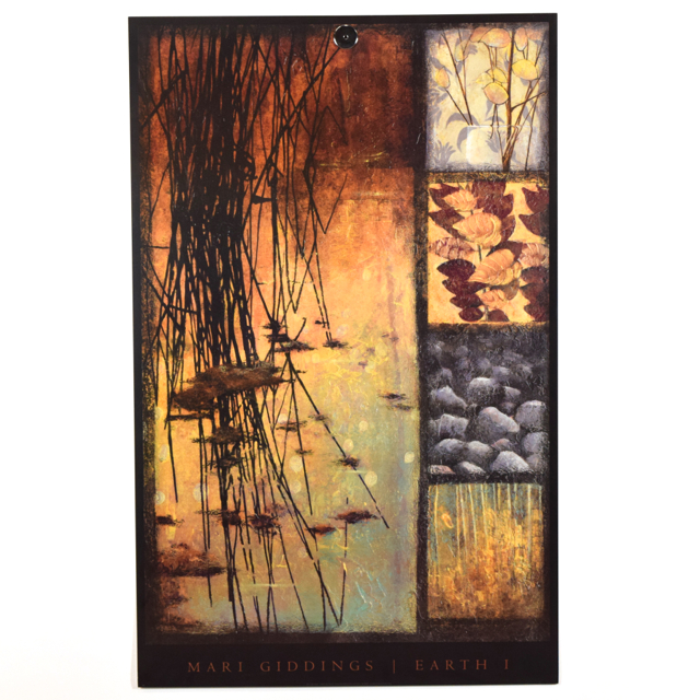 Offset Lithograph "Earth I" after Mari Giddings