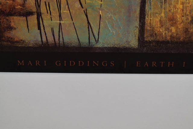 Offset Lithograph "Earth I" after Mari Giddings
