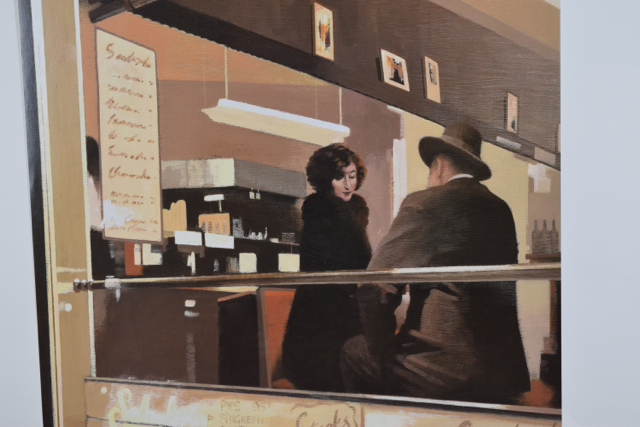 Offset Lithograph "At the Bar" after Jacqueline Osborn