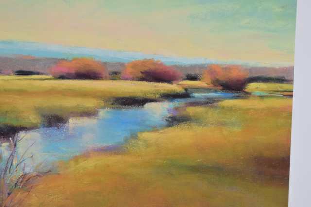 Offset Lithograph of "Serenity Found" by Marla Baggetta of a Marsh Landscape