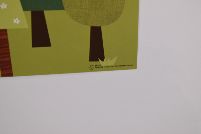 Offset Lithograph of "Ten Numbers"