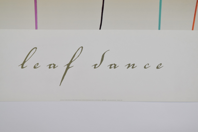 Offset Lithograph of "Leaf Dance" after Robert Mertens