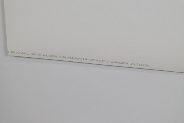 Offset Lithograph of "Many Voices Once Heard" by Don Munz of a Sunlight Garden Scene